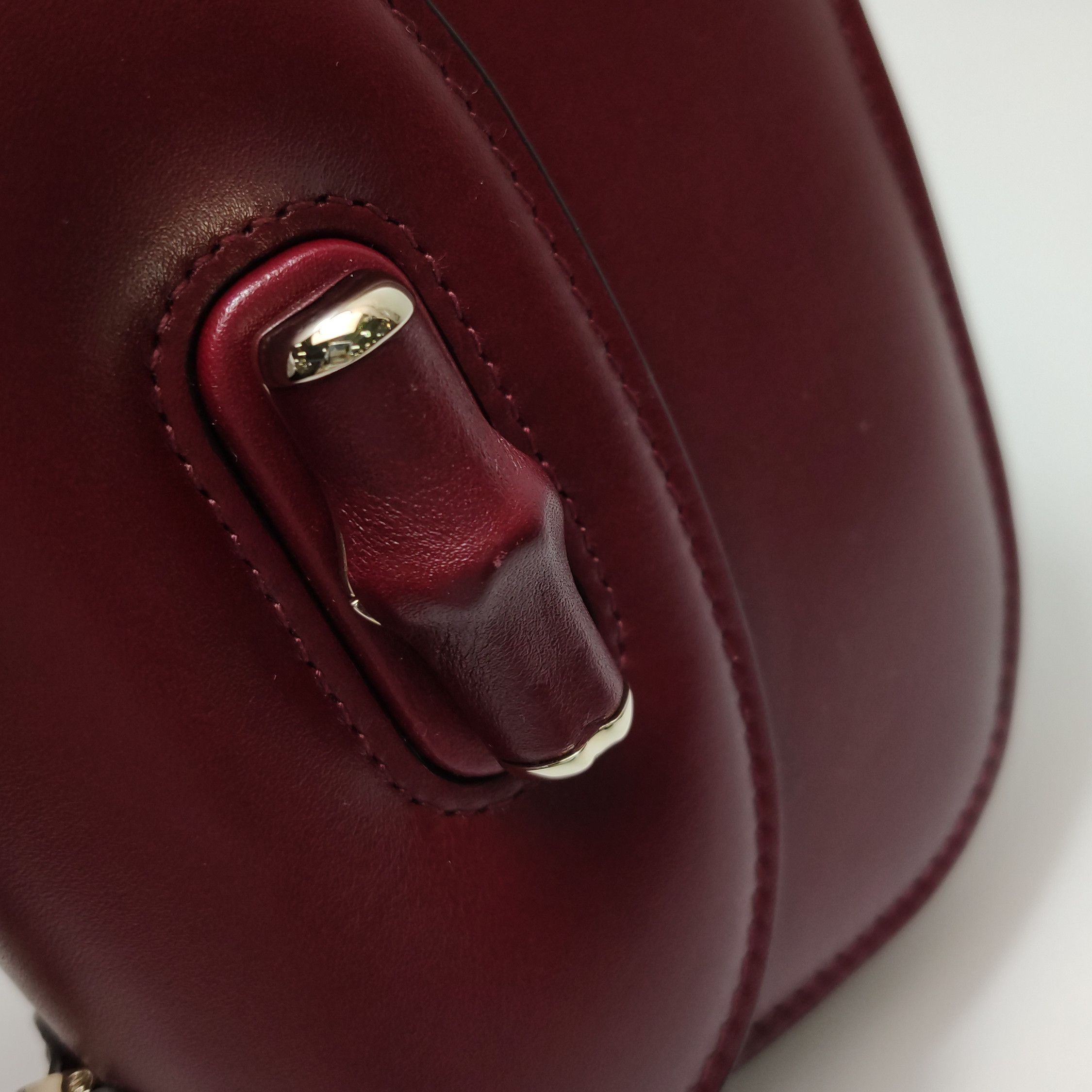 Gucci Gucci Bamboo 1947 Leather Handle Bag ONE SIZE Size ONE SIZE - 12 Thumbnail
