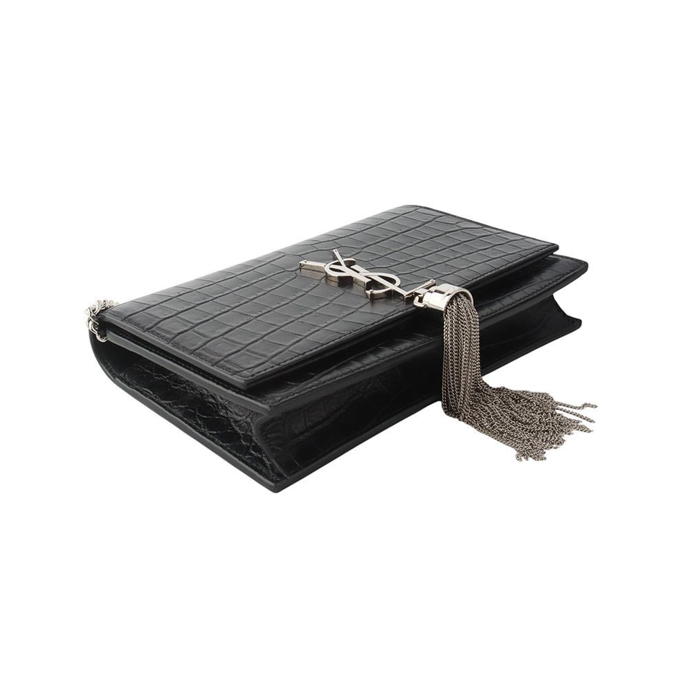 Yves Saint Laurent YSL Crocodile Kate Tassel WOC Crossbody Bag Size ONE SIZE - 5 Thumbnail