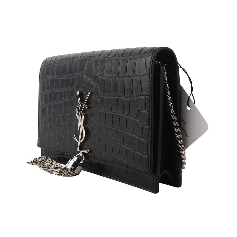 Yves Saint Laurent YSL Crocodile Kate Tassel WOC Crossbody Bag Size ONE SIZE - 2 Thumbnail