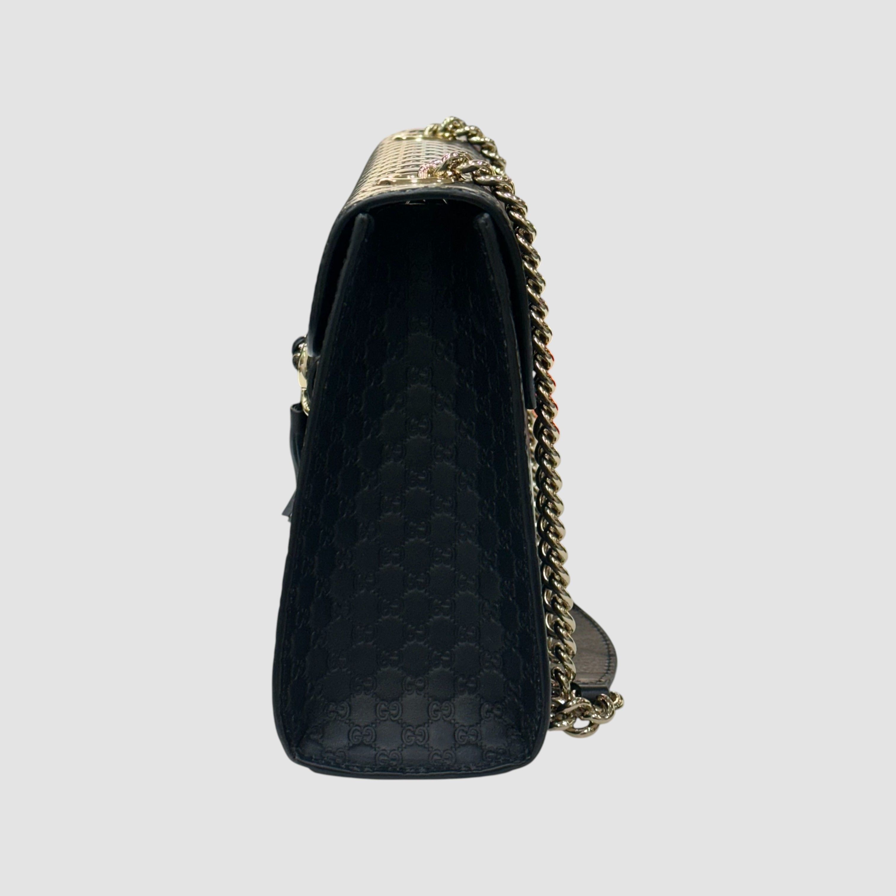 Gucci Micro GG Shima Black Shoulder Bag Size ONE SIZE - 5 Thumbnail