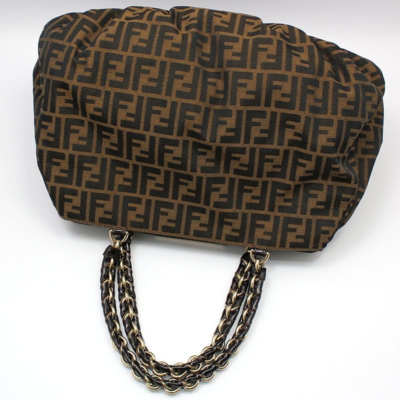 Fendi Juka Mia Large Chain Shoulder Bag Size ONE SIZE - 4 Thumbnail