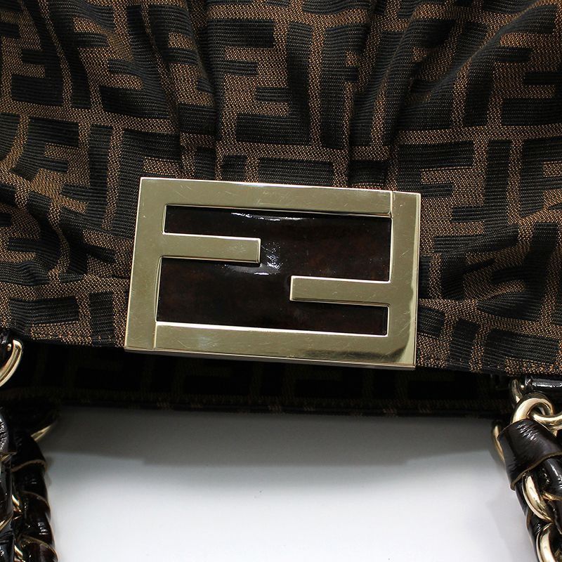 Fendi Juka Mia Large Chain Shoulder Bag Size ONE SIZE - 6 Thumbnail