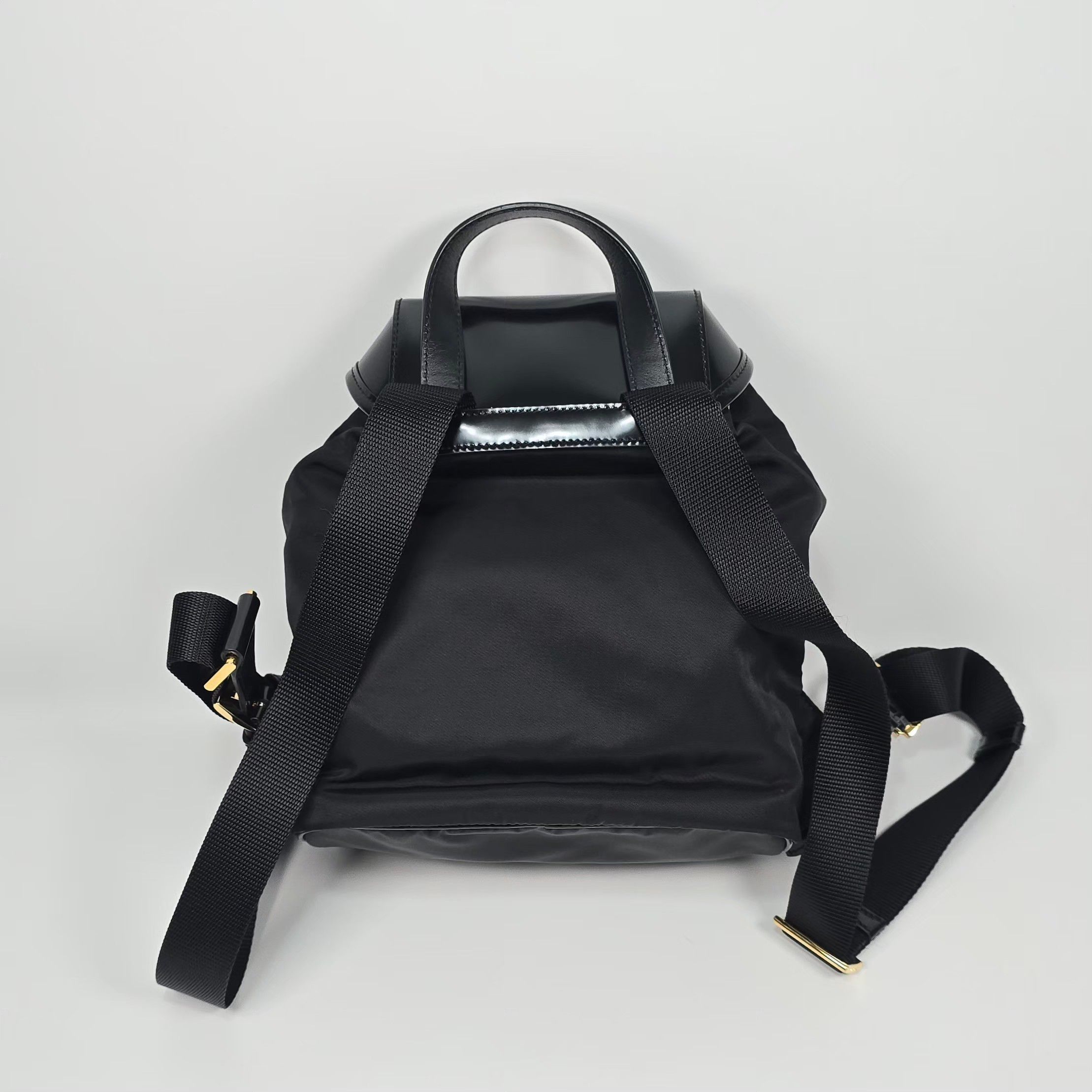 Prada Re-Nylon Brushed Leather Backpack Size ONE SIZE - 4 Thumbnail