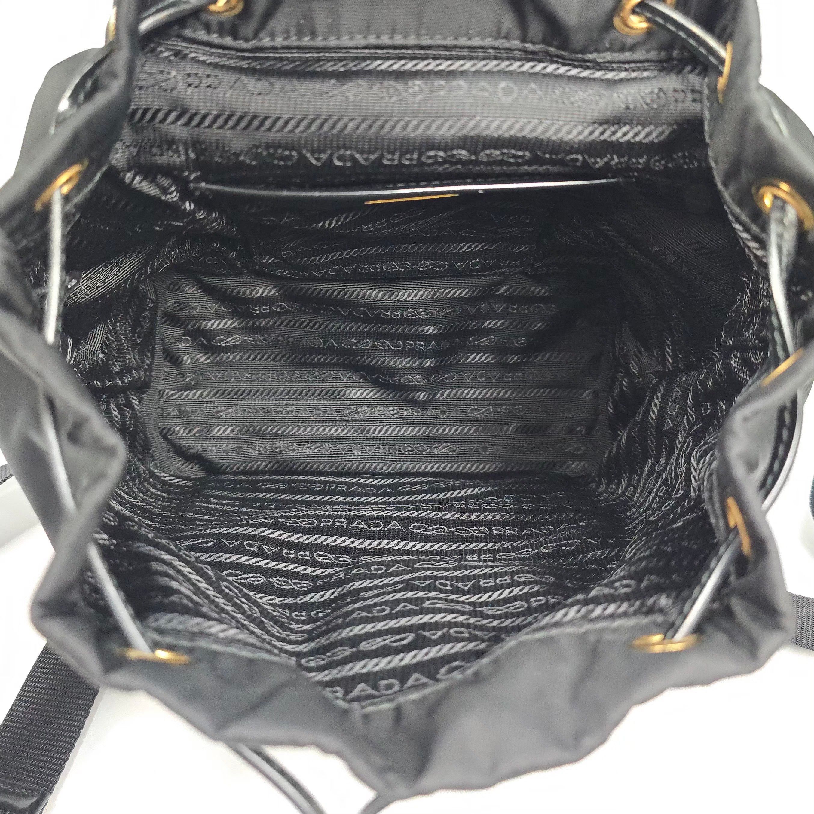 Prada Re-Nylon Brushed Leather Backpack Size ONE SIZE - 10 Thumbnail