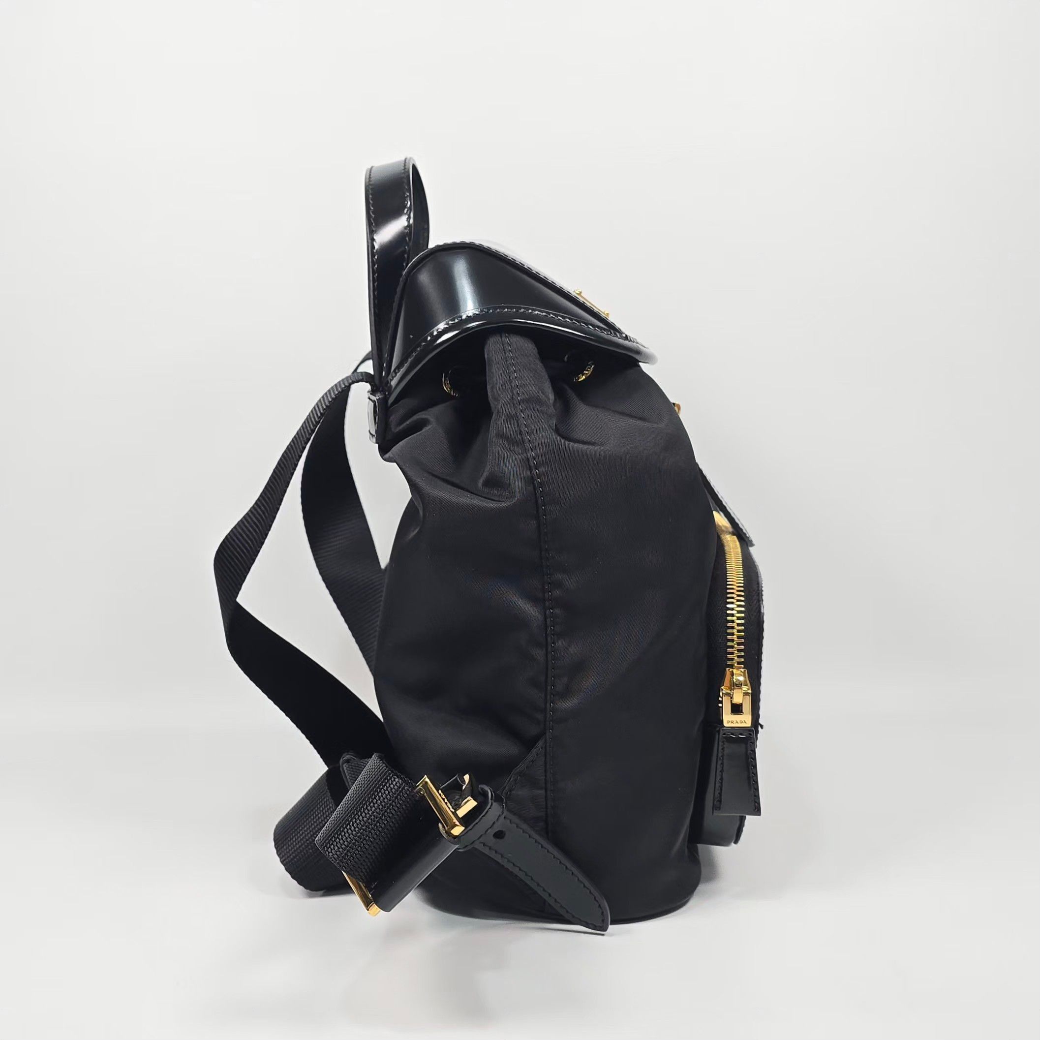 Prada Re-Nylon Brushed Leather Backpack Size ONE SIZE - 6 Thumbnail