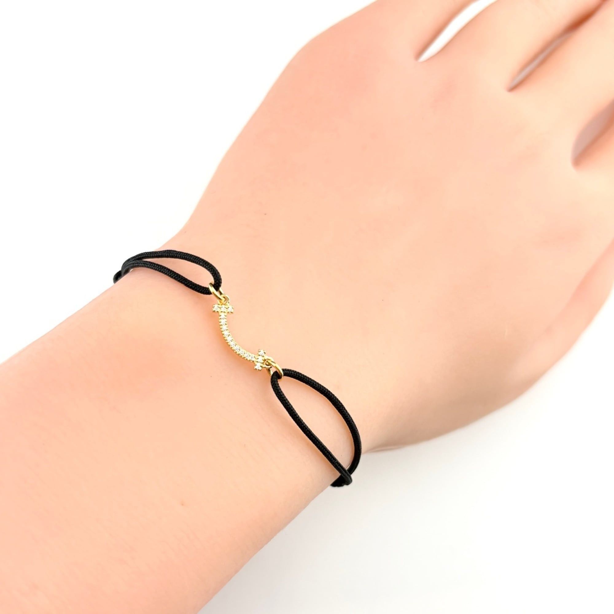 Tiffany T:Smile Bracelet in Yellow Gold with Diamonds Tiffany & Co