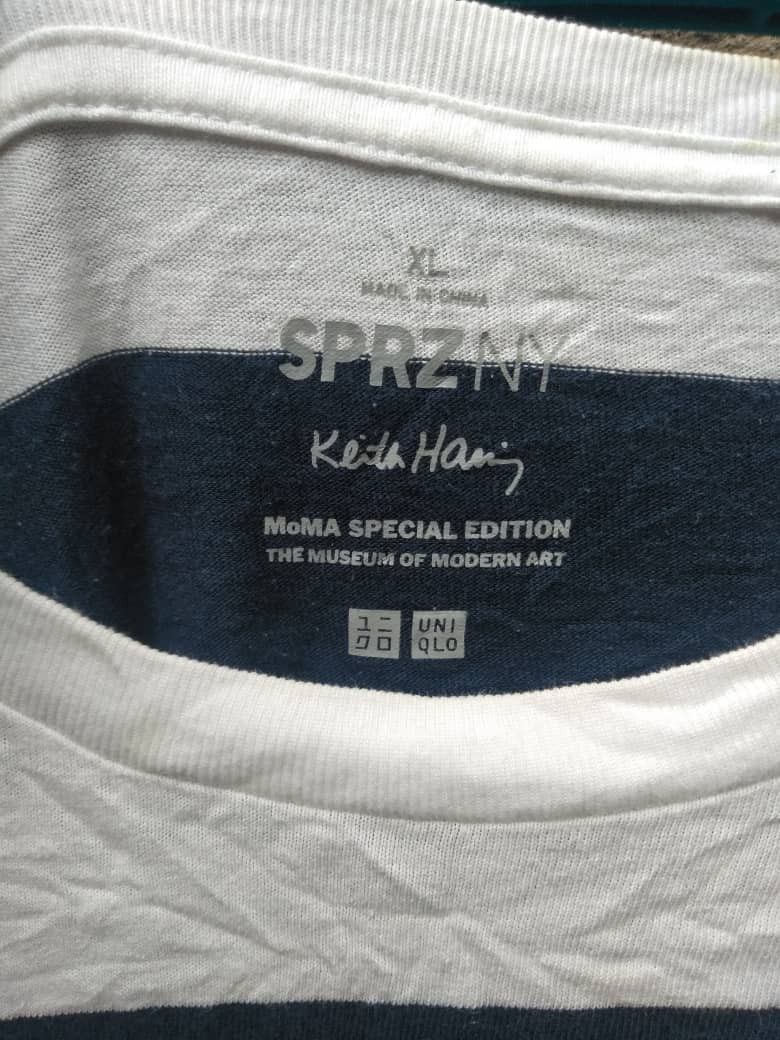 Keith Haring Uniqlo X Keith Haring MOMA Logo Shirt Size US XL / EU 56 / 4 - 4 Thumbnail