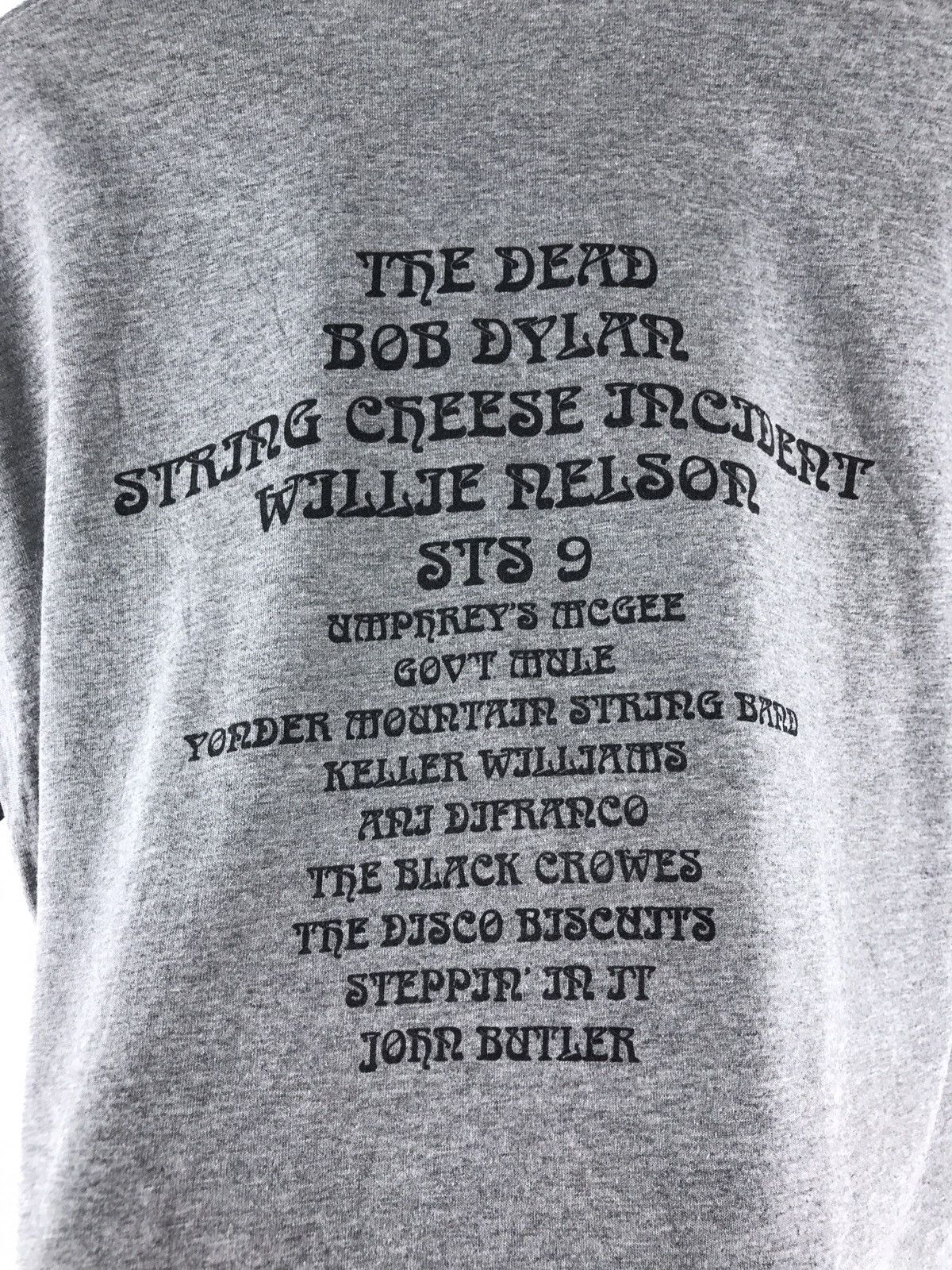 Band Tees ROTHBURY BAND TOUR BOB DYLAN THE DEAD THE BLACK CROWES Size US L / EU 52-54 / 3 - 3 Thumbnail