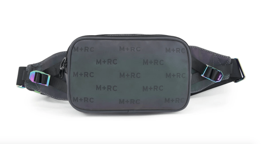 M+Rc Noir M+RC Noir Hate Monogram Black Rainbow Reflective waist