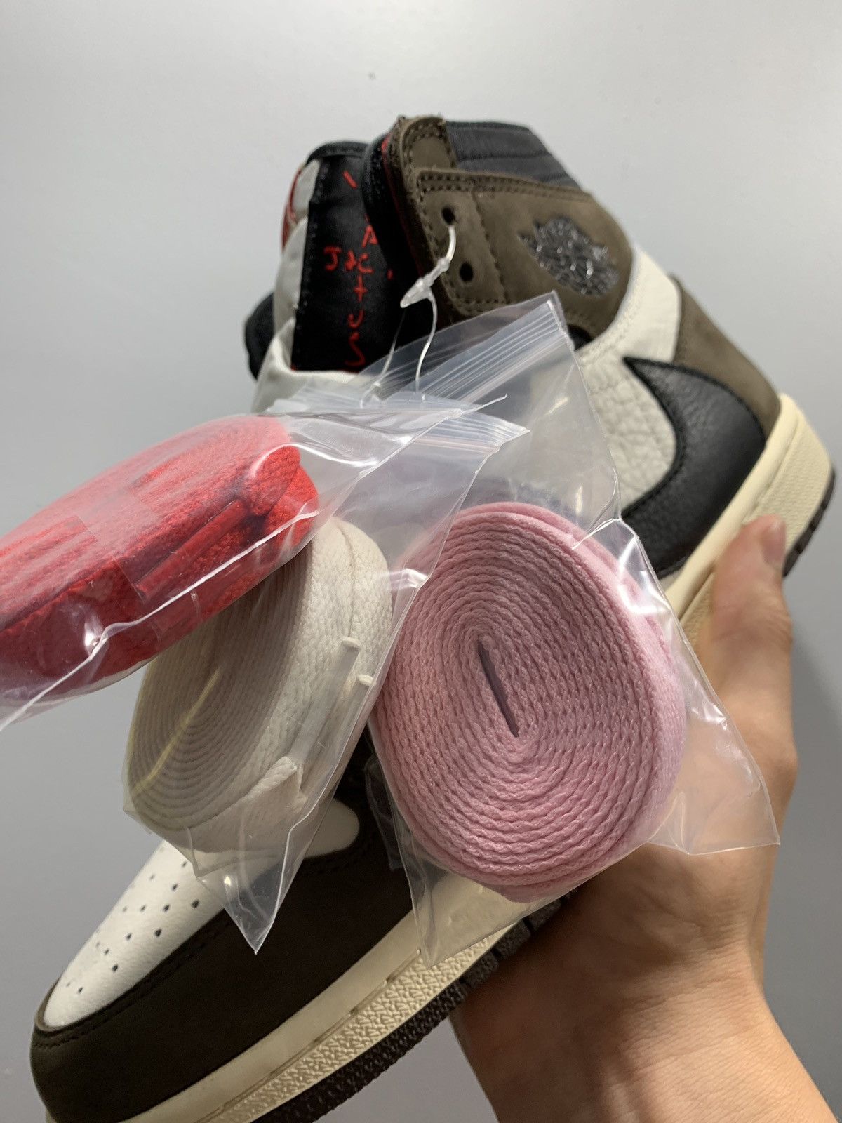 travis scott jordan 1 signed