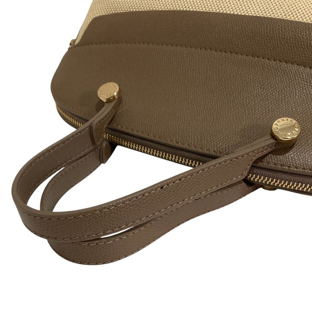 Furla Furla Furla Piper Canvas Leather 2way Bag Leather Shoulder Bag DUTY FREE for USA Size ONE SIZE - 5 Thumbnail