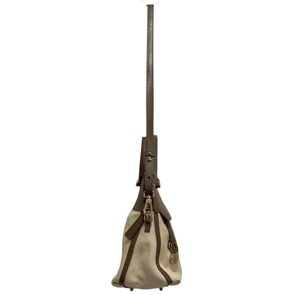 Furla Furla Furla Piper Canvas Leather 2way Bag Leather Shoulder Bag DUTY FREE for USA Size ONE SIZE - 10 Thumbnail