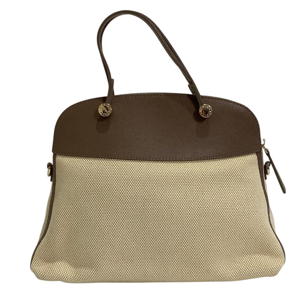 Furla Furla Furla Piper Canvas Leather 2way Bag Leather Shoulder Bag DUTY FREE for USA Size ONE SIZE - 3 Thumbnail