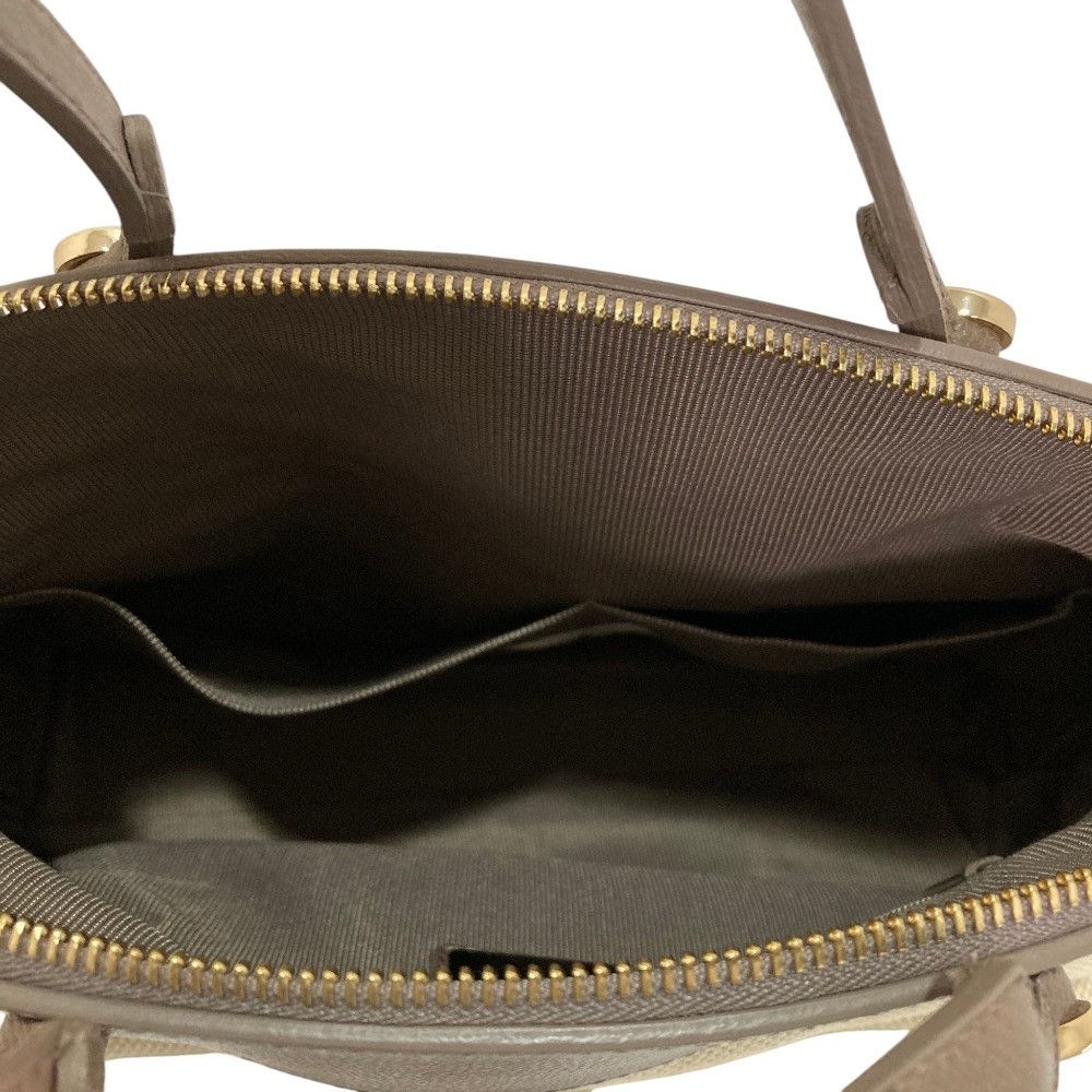 Furla Furla Furla Piper Canvas Leather 2way Bag Leather Shoulder Bag DUTY FREE for USA Size ONE SIZE - 6 Thumbnail