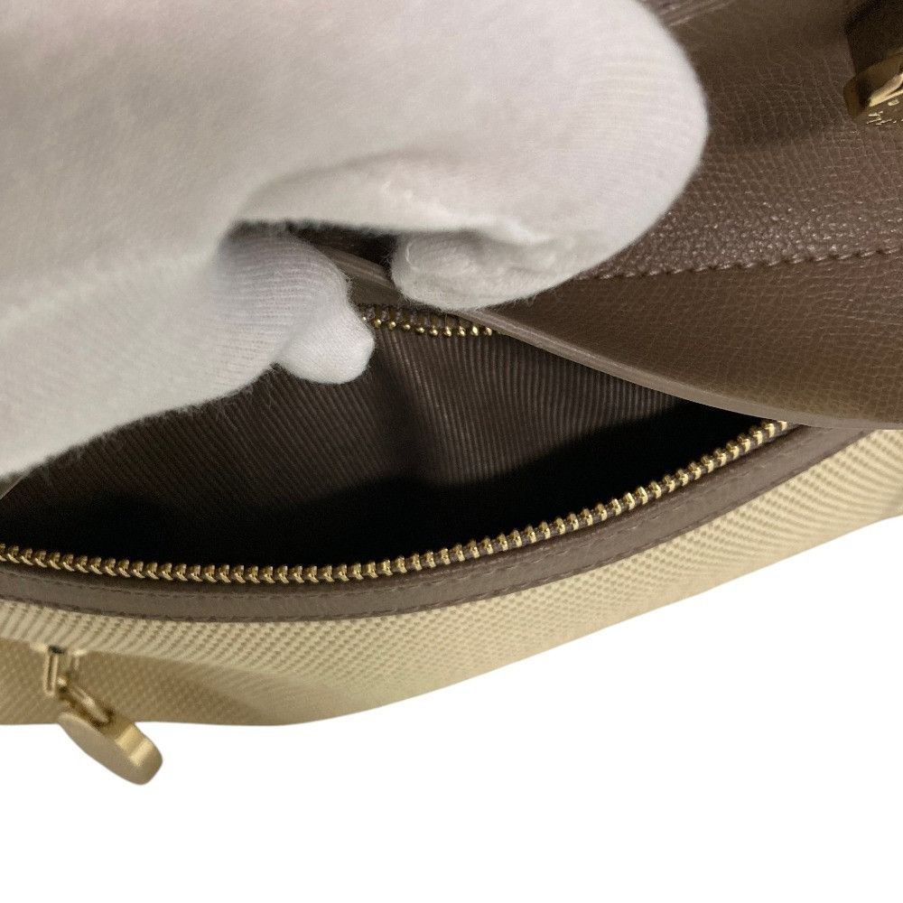 Furla Furla Furla Piper Canvas Leather 2way Bag Leather Shoulder Bag DUTY FREE for USA Size ONE SIZE - 8 Thumbnail