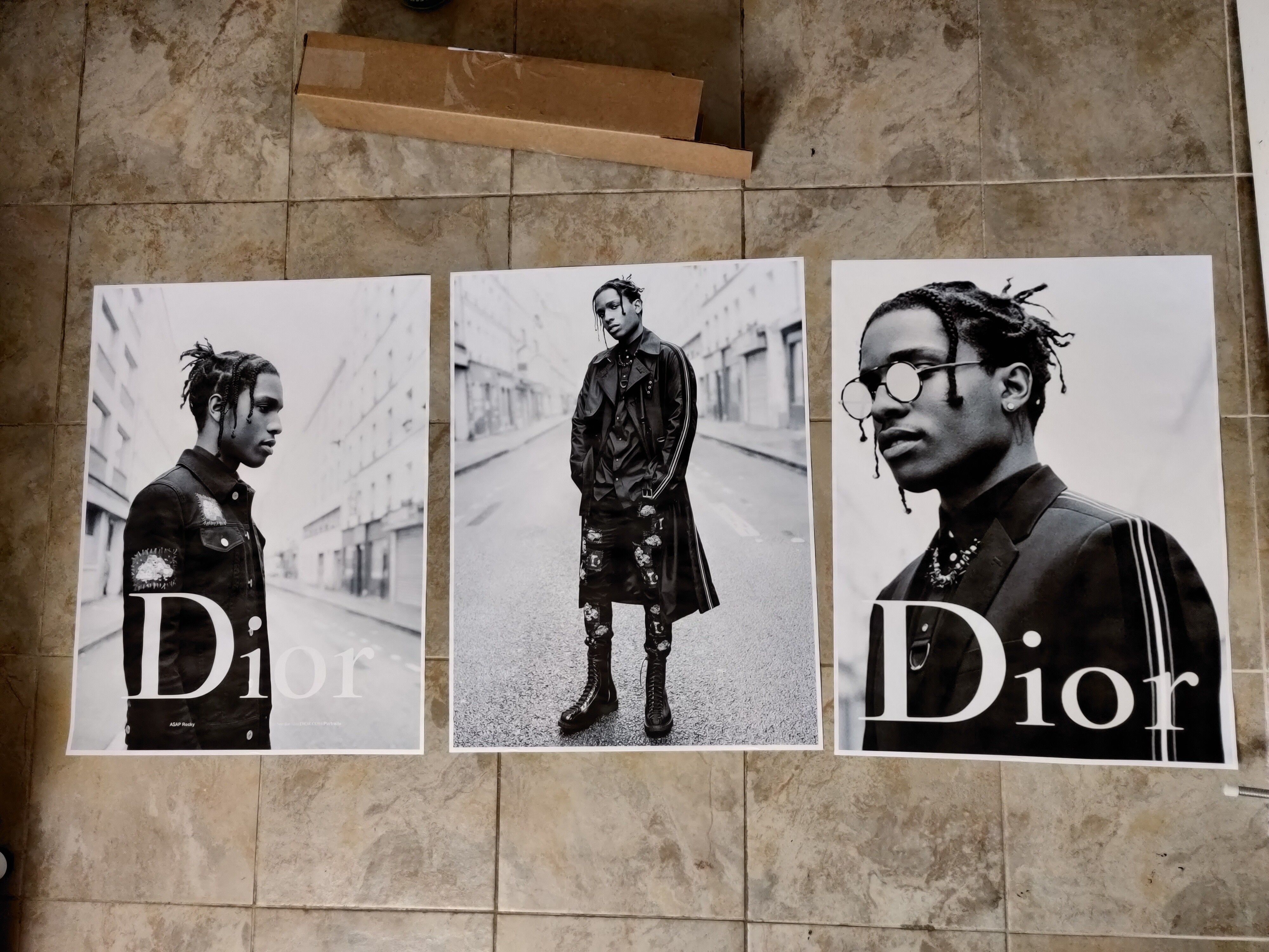 Asap Rocky Dior Print Poster  Asap rocky dior, Rocky poster, Rocky