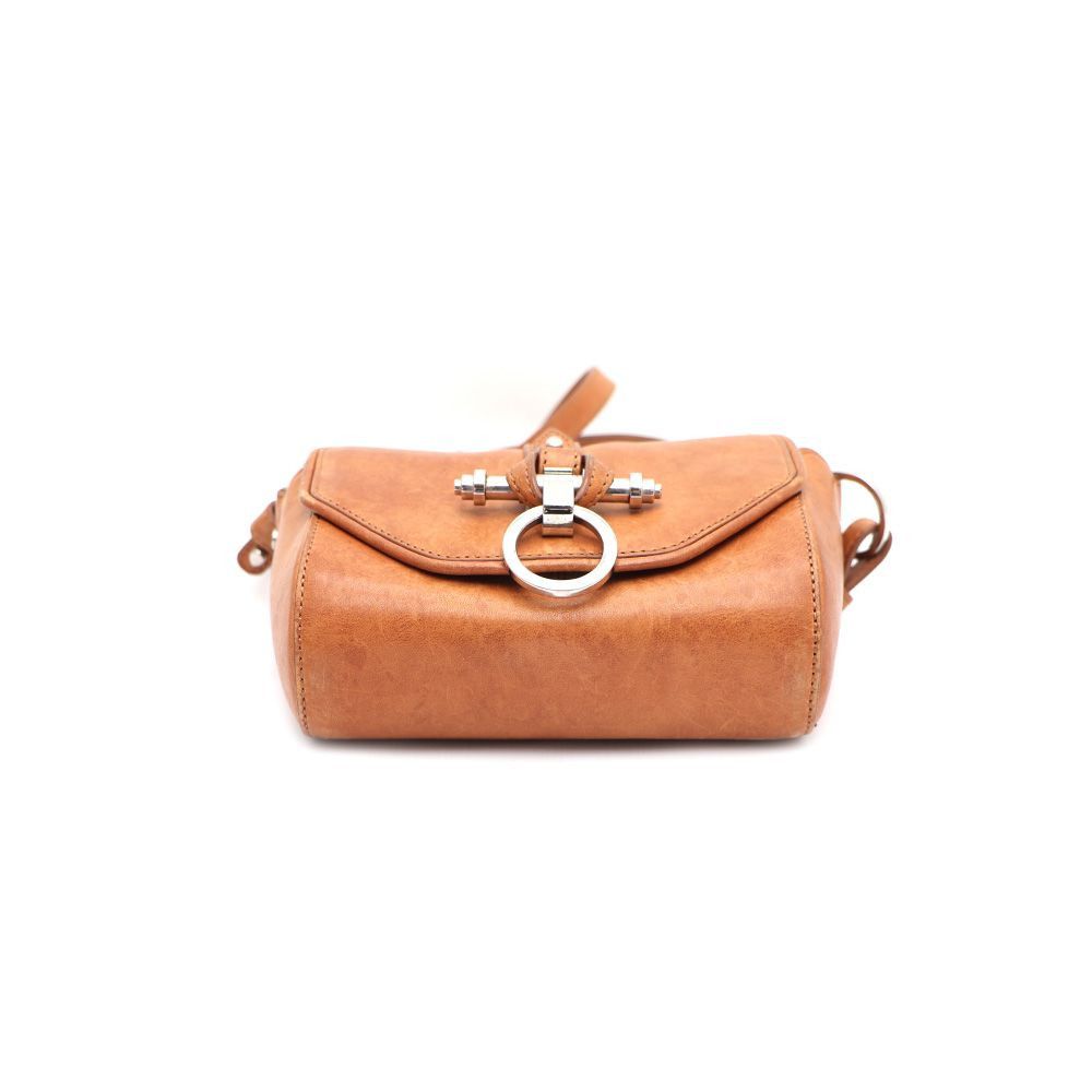 Givenchy Silver Leather Lambskin Obsedia Shoulder Bag and Crossbody B Size ONE SIZE - 7 Thumbnail