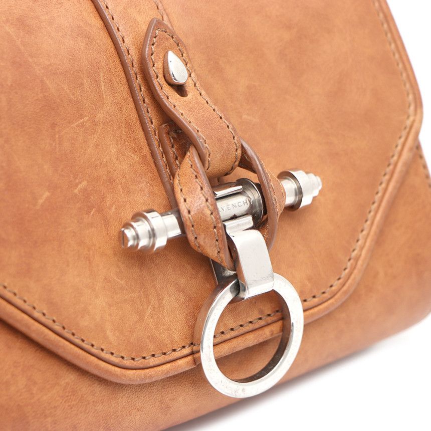 Givenchy Silver Leather Lambskin Obsedia Shoulder Bag and Crossbody B Size ONE SIZE - 14 Thumbnail