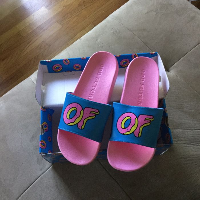 Odd Future Odd Future Doughnut Slides Slip On Sandals | Grailed