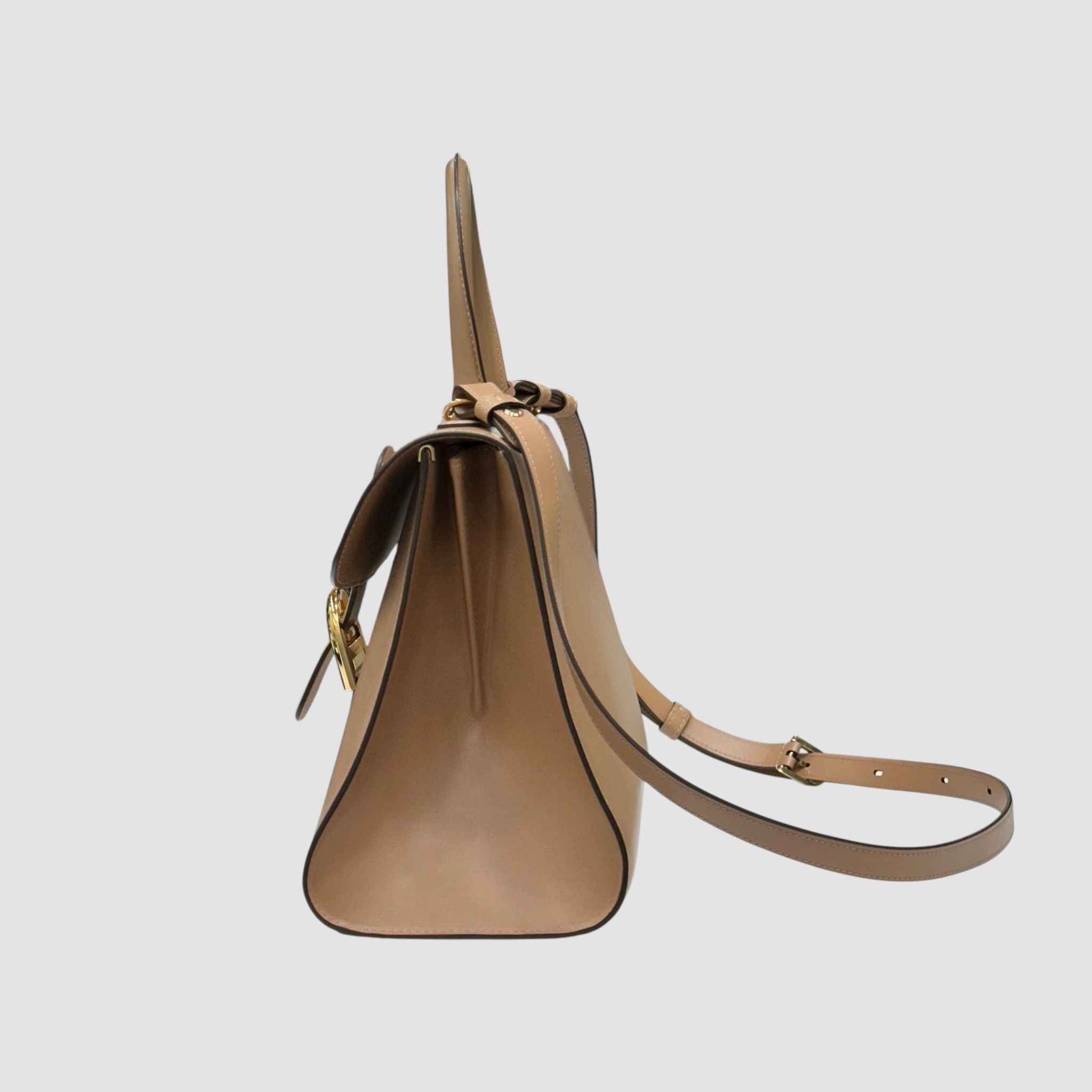 Delvaux Box Calf Tender Beige MM Size ONE SIZE - 4 Thumbnail