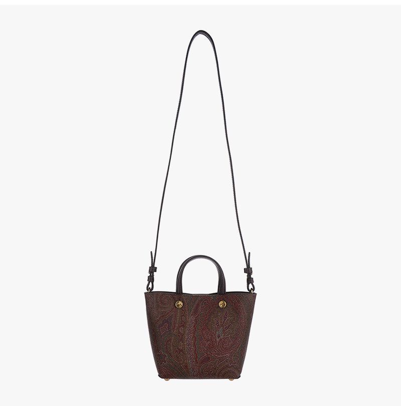 Etro Arnica Mini Women's Tote Bag Paisley Jacquard Size ONE SIZE - 7 Thumbnail