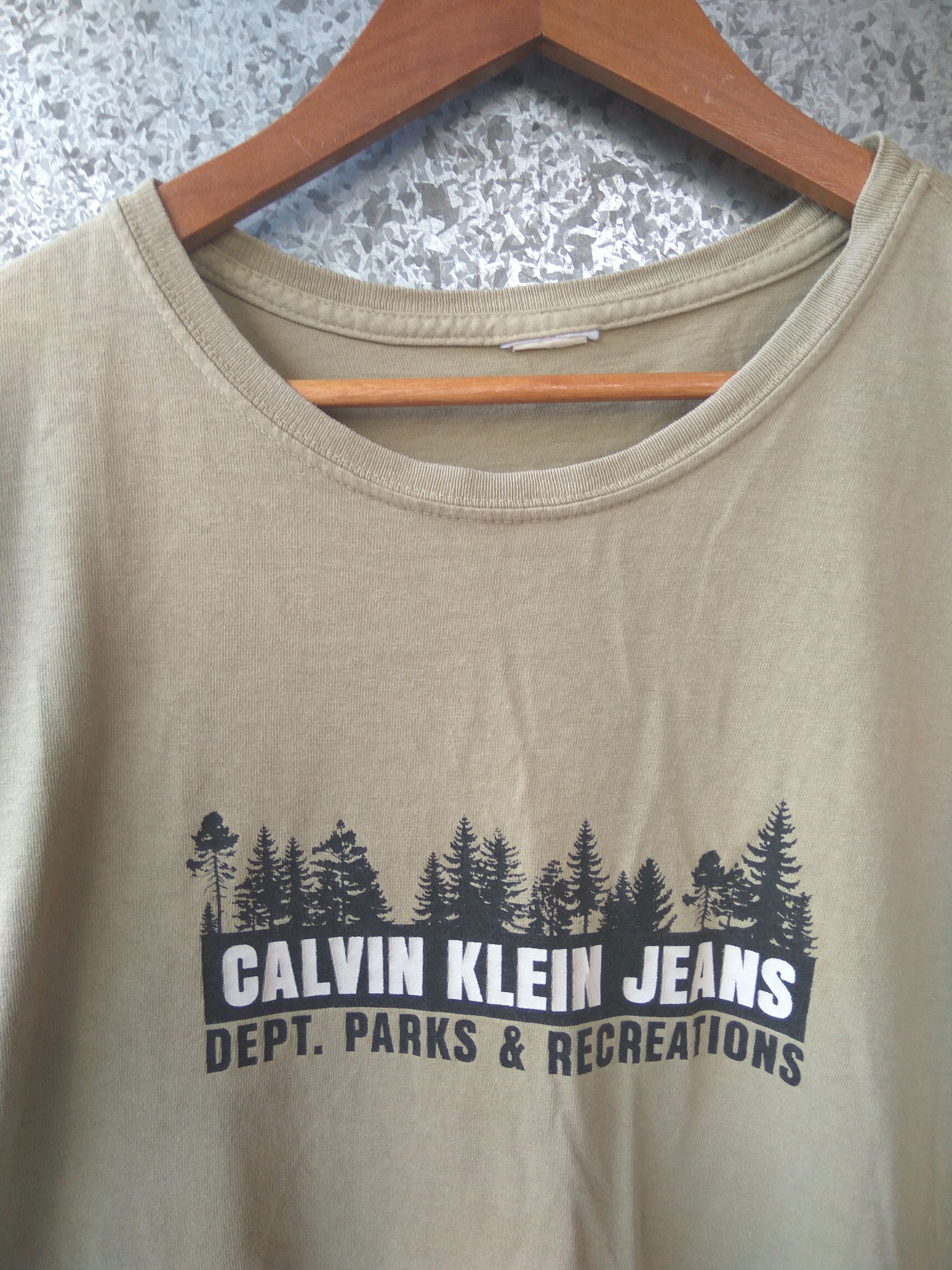 Calvin Klein 🔥Vintage Calvin Klein t shirt Vintage 90s t shirt Size US XL / EU 56 / 4 - 2 Thumbnail