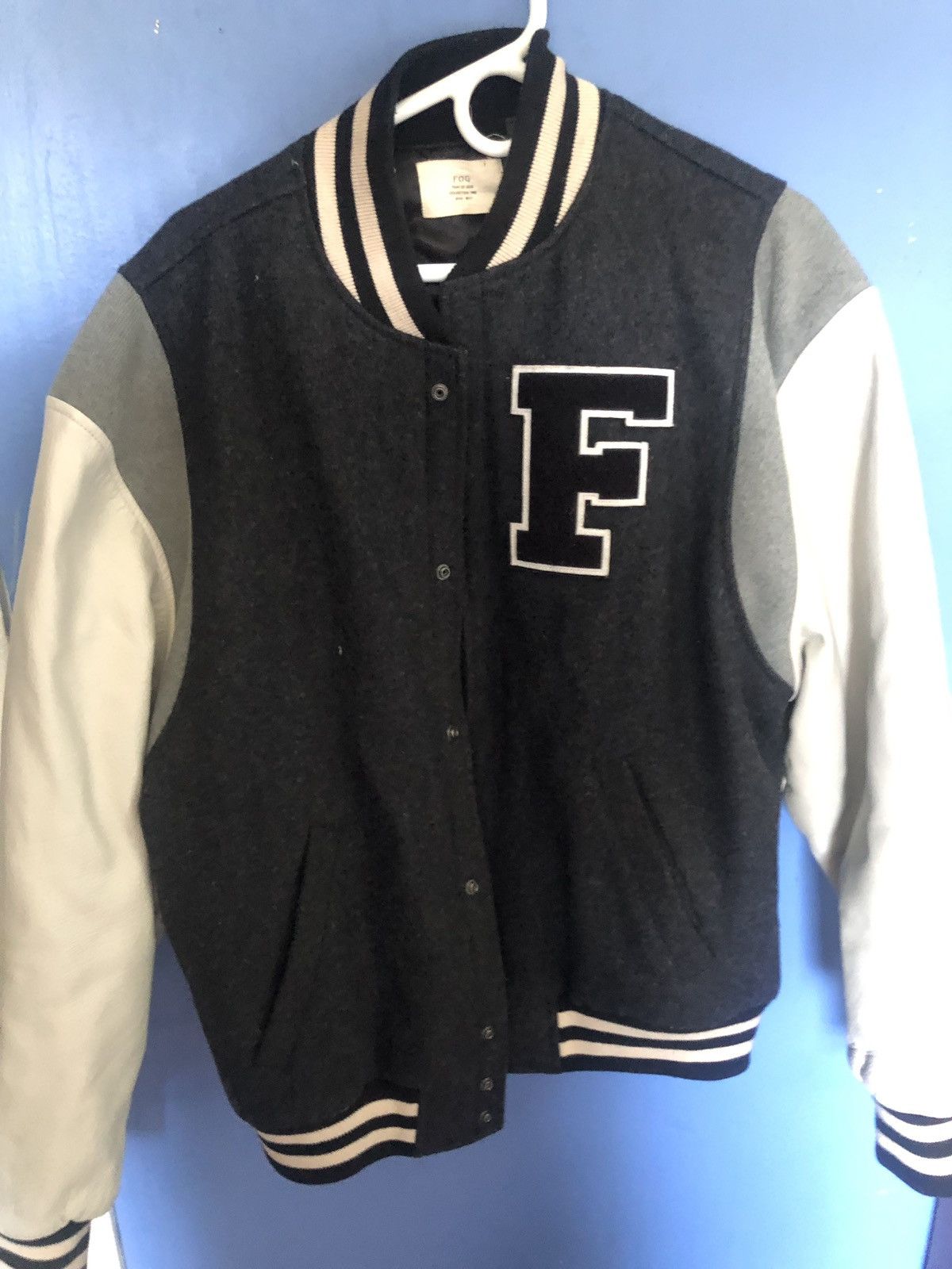 FOG Fear Of God Wool Varsity Jacket