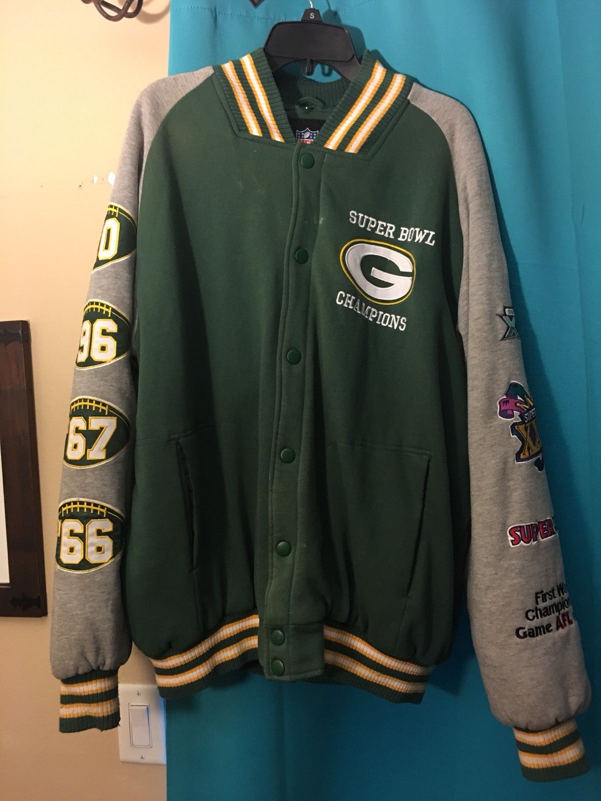 Vintage NFL pro line starter store green bay packers jacket XXL