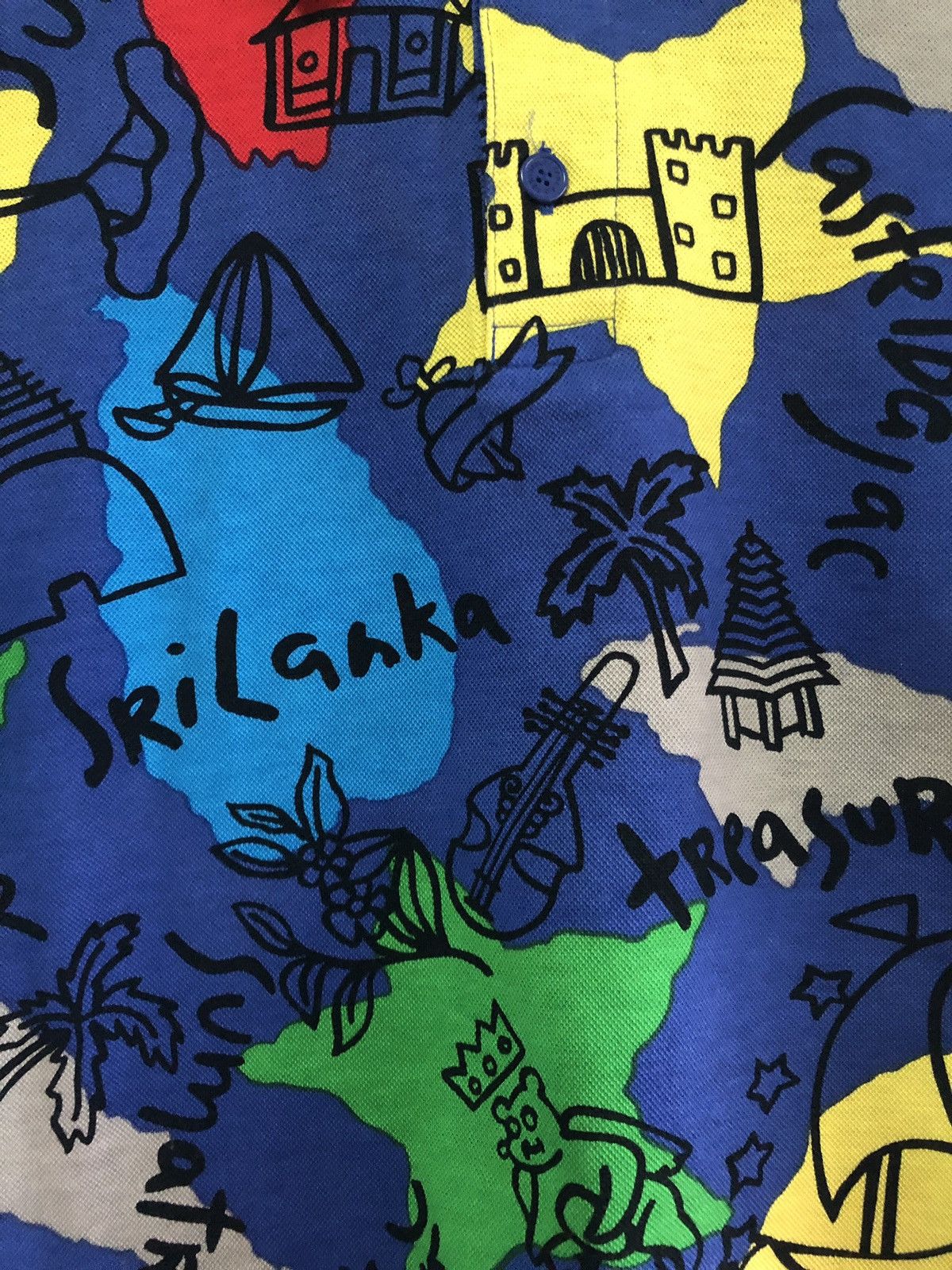 Designer × Jean Charles De Castelbajac × Palace JEAN CHARLES CASTELBAJAC Polo Shirt Size US M / EU 48-50 / 2 - 3 Thumbnail