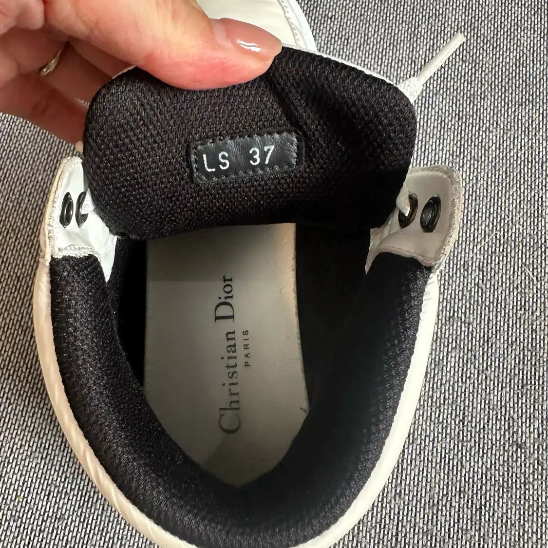 Dior DIOR off-white Women's casual sneakers 37 Size US 7 / IT 37 - 8 Thumbnail