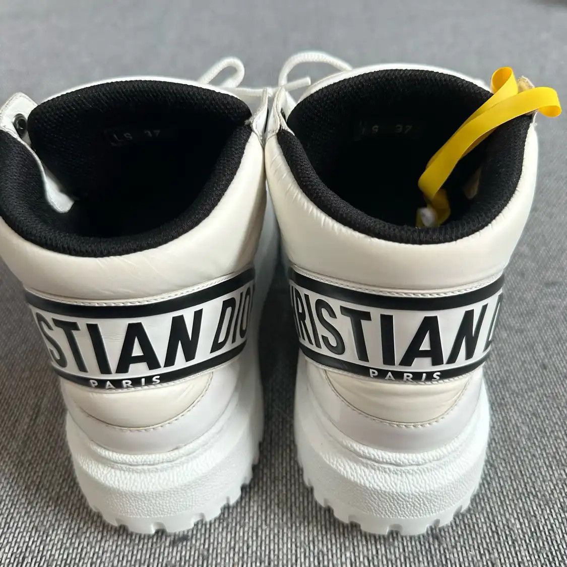 Dior DIOR off-white Women's casual sneakers 37 Size US 7 / IT 37 - 2 Thumbnail