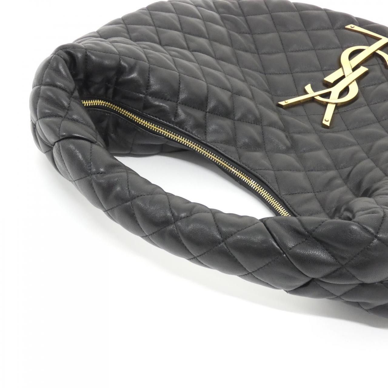 Yves Saint Laurent Yves Saint Laurent Saint Laurent Icare Hobo Lambskin Shoulder Bag Leather Shoulder Bag 858160AAANG DUTY FREE for USA Size ONE SIZE - 5 Thumbnail
