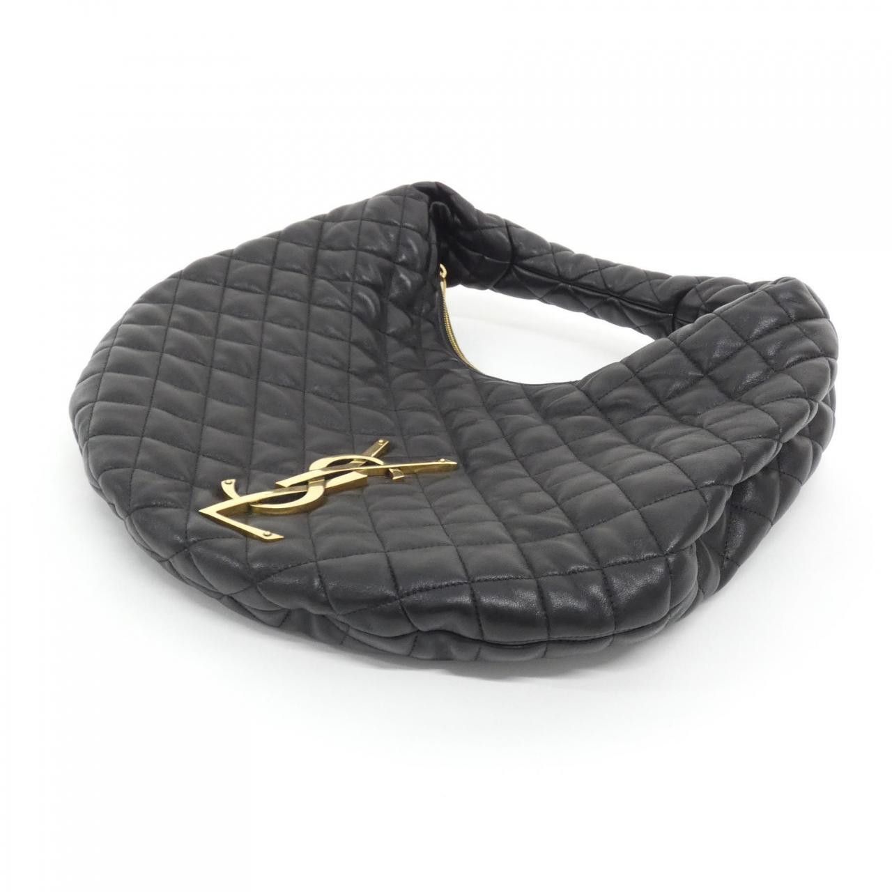 Yves Saint Laurent Yves Saint Laurent Saint Laurent Icare Hobo Lambskin Shoulder Bag Leather Shoulder Bag 858160AAANG DUTY FREE for USA Size ONE SIZE - 3 Thumbnail