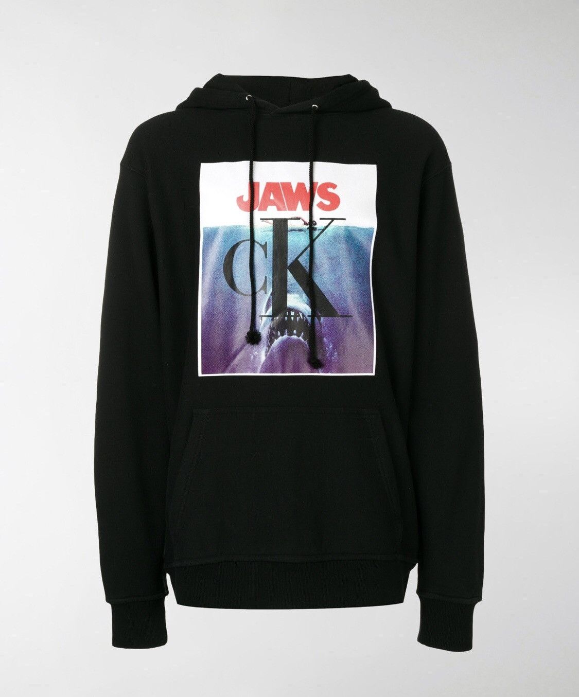 Calvin Klein 205W39NYC Raf Simons Calvin Klein 205w39nyc Jaws Graphic Hoodie Grailed