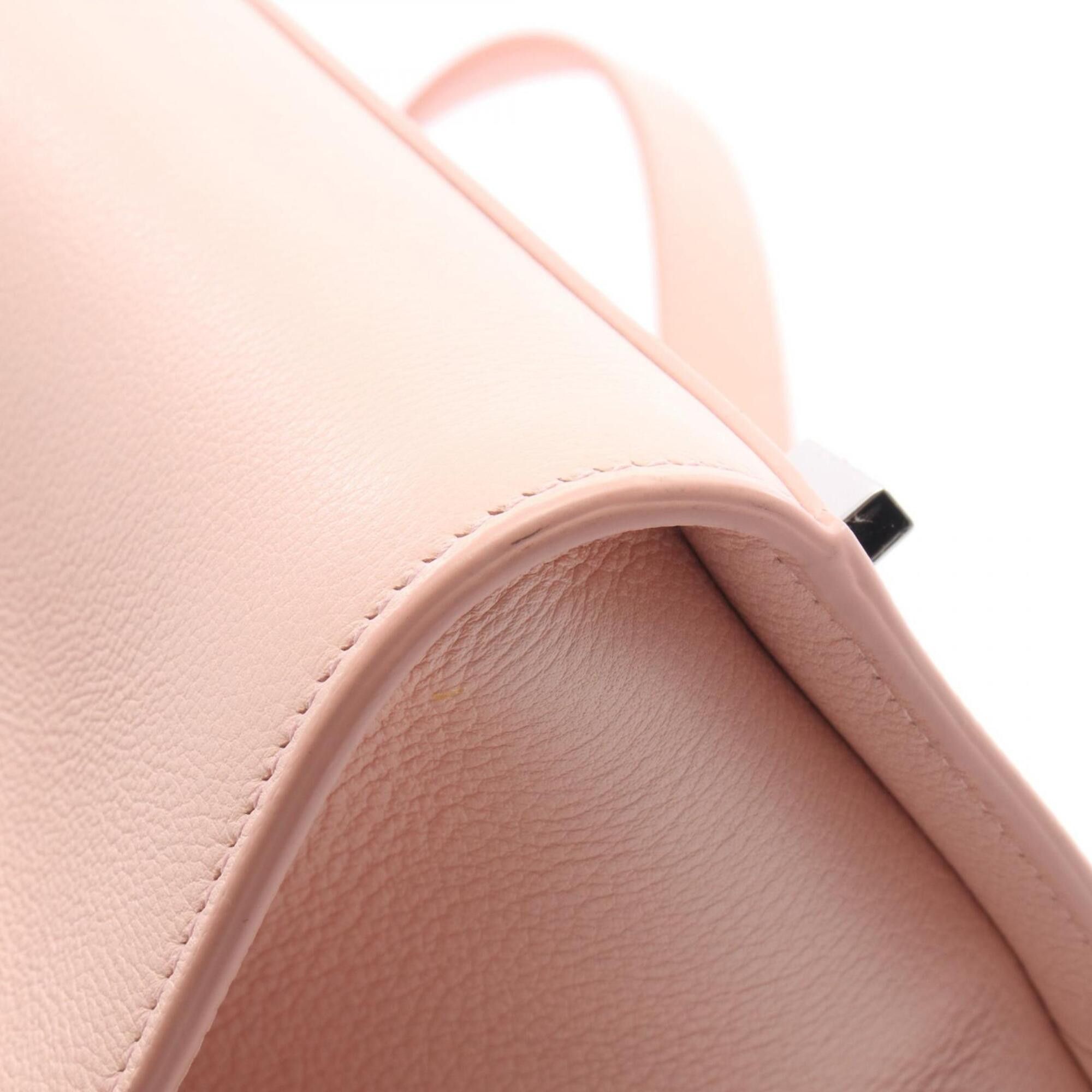 Salvatore Ferragamo Salvatore Ferragamo HUG Small 2-Way Handbag, Leather, Women's, Pink, 215608 Size ONE SIZE - 5 Thumbnail
