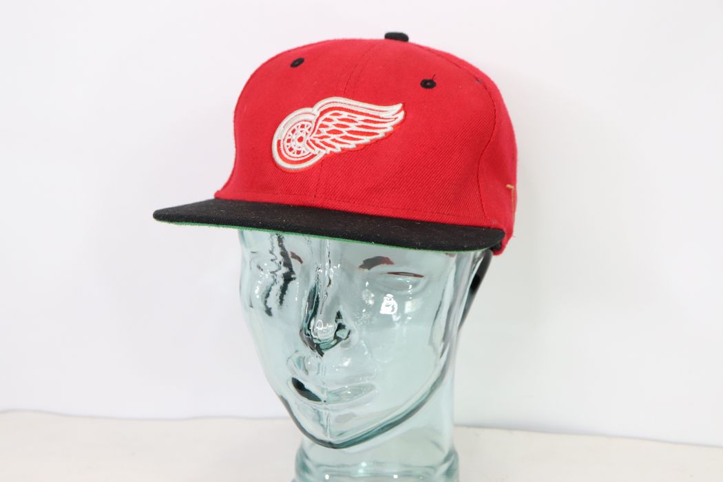 Tisa Tisa Detroit Red Wings Snapback Hat Cap Red Black | Grailed