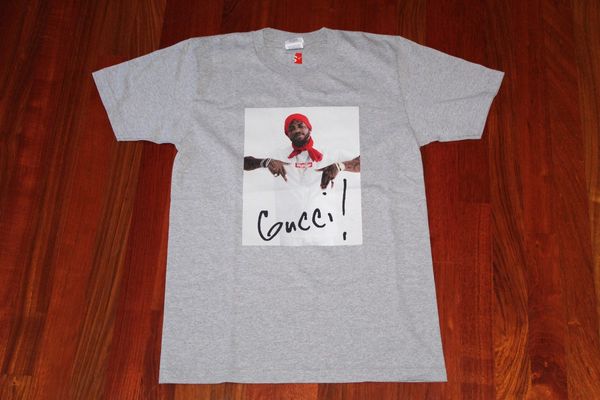 Gucci mane best sale tee supreme