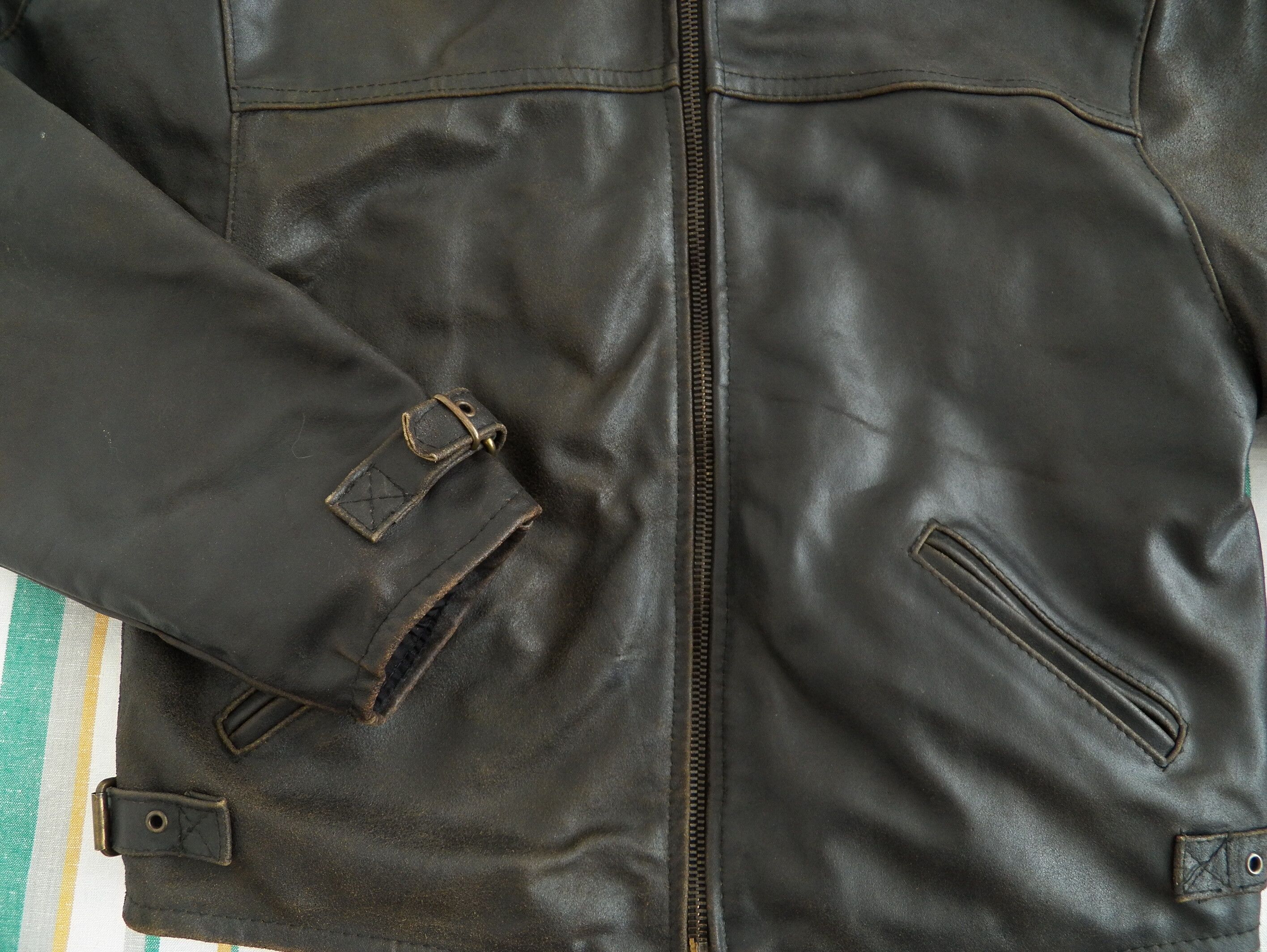 Vintage Firenze 1957 Vintage Raw Leather Jacket Brown Small Size US S / EU 44-46 / 1 - 2 Preview