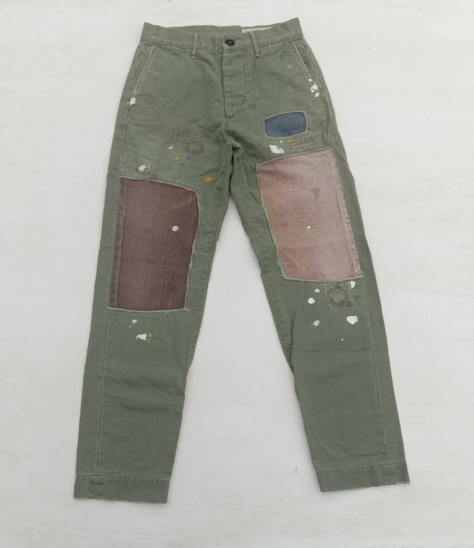 Kapital Kapital patchwork military pant Size US 28 / EU 44 - 1 Thumbnail