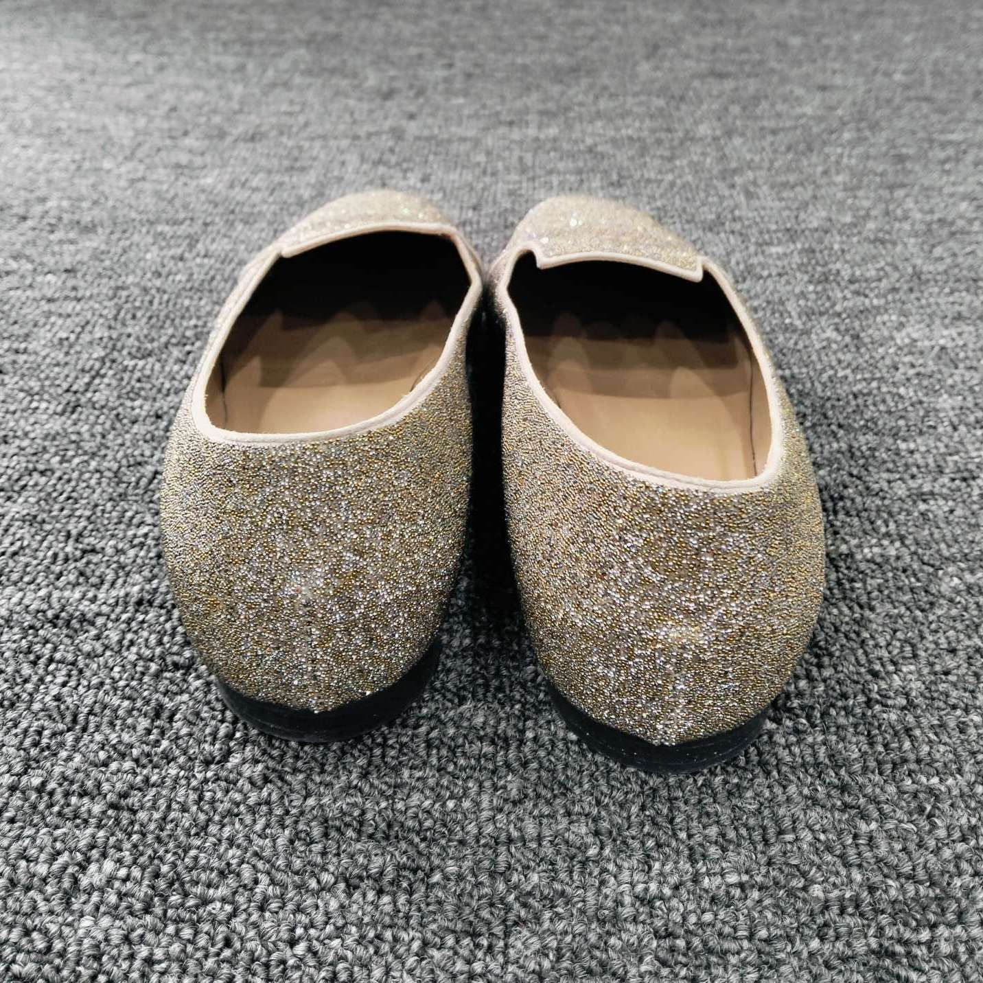 Hermes Hermès Glitter Pointed Toe Flats Size 36.5 Size US 6.5 / IT 36.5 - 6 Thumbnail