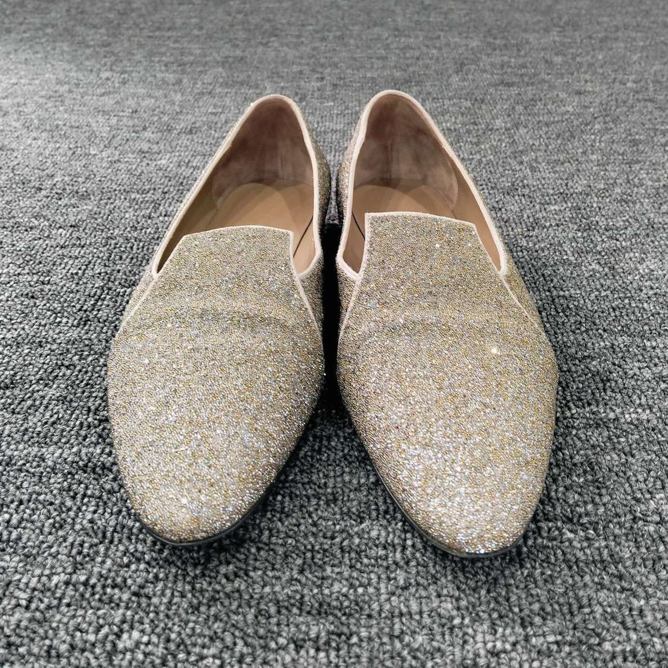Hermes Hermès Glitter Pointed Toe Flats Size 36.5 Size US 6.5 / IT 36.5 - 5 Thumbnail