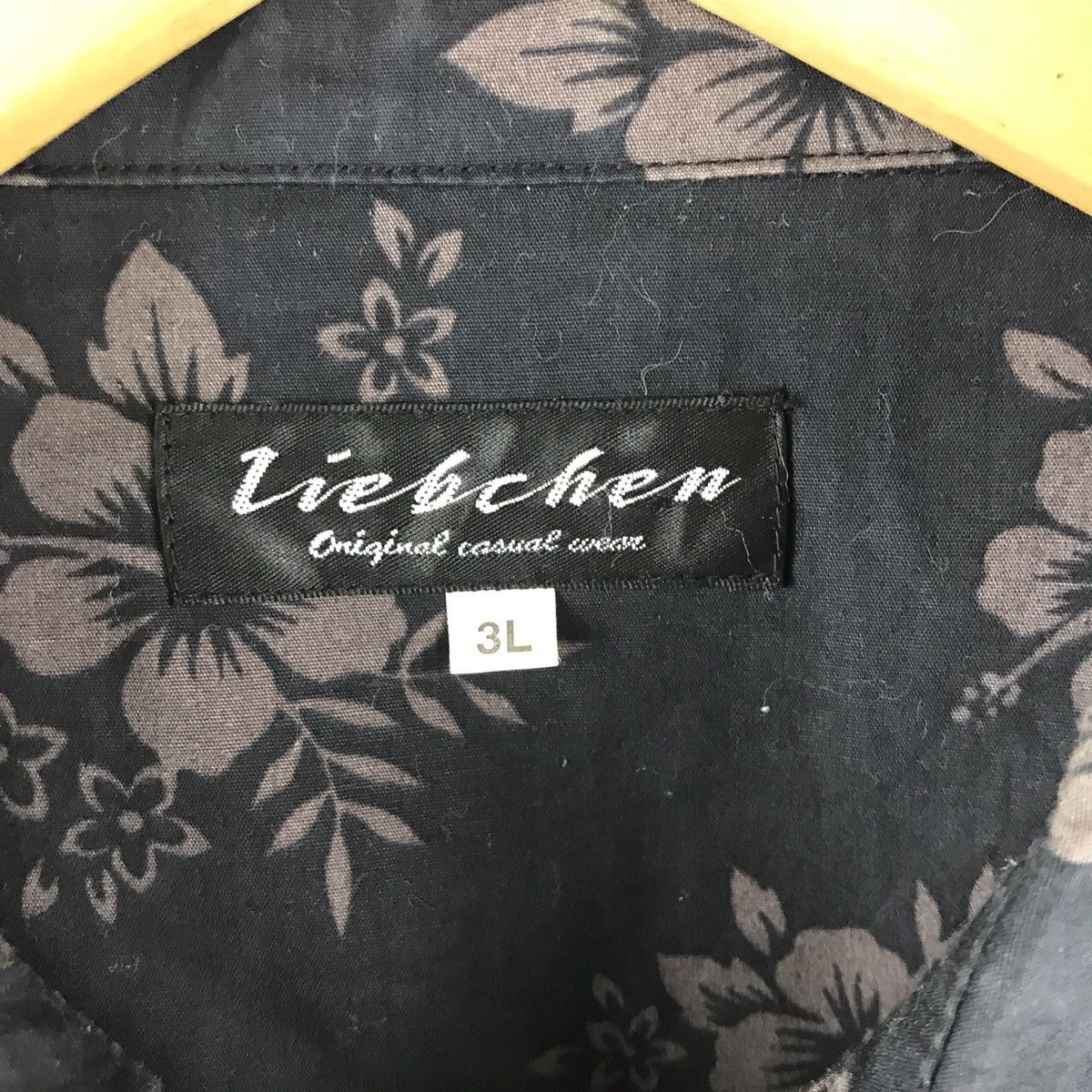 Japanese Brand LIEBCHEN CASUAL WEAR NICE FLOWER DESIGN ZIPPER SHIRT Size US XXL / EU 58 / 5 - 6 Thumbnail