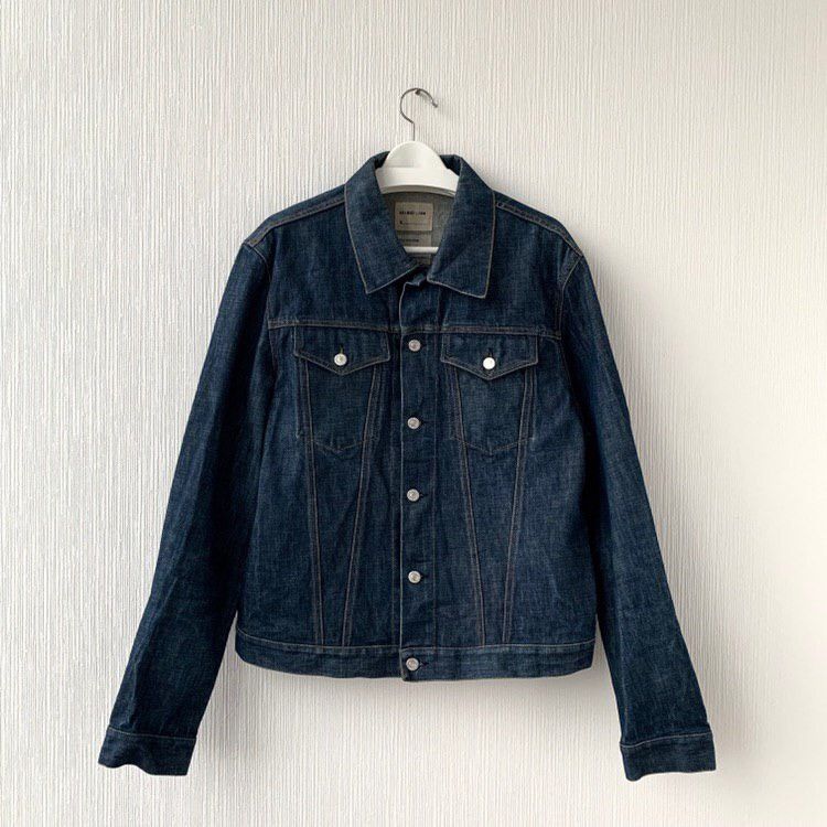 Helmut Lang Helmut Lang Mr. 87 Wax Denim Jacket with Faux Fur