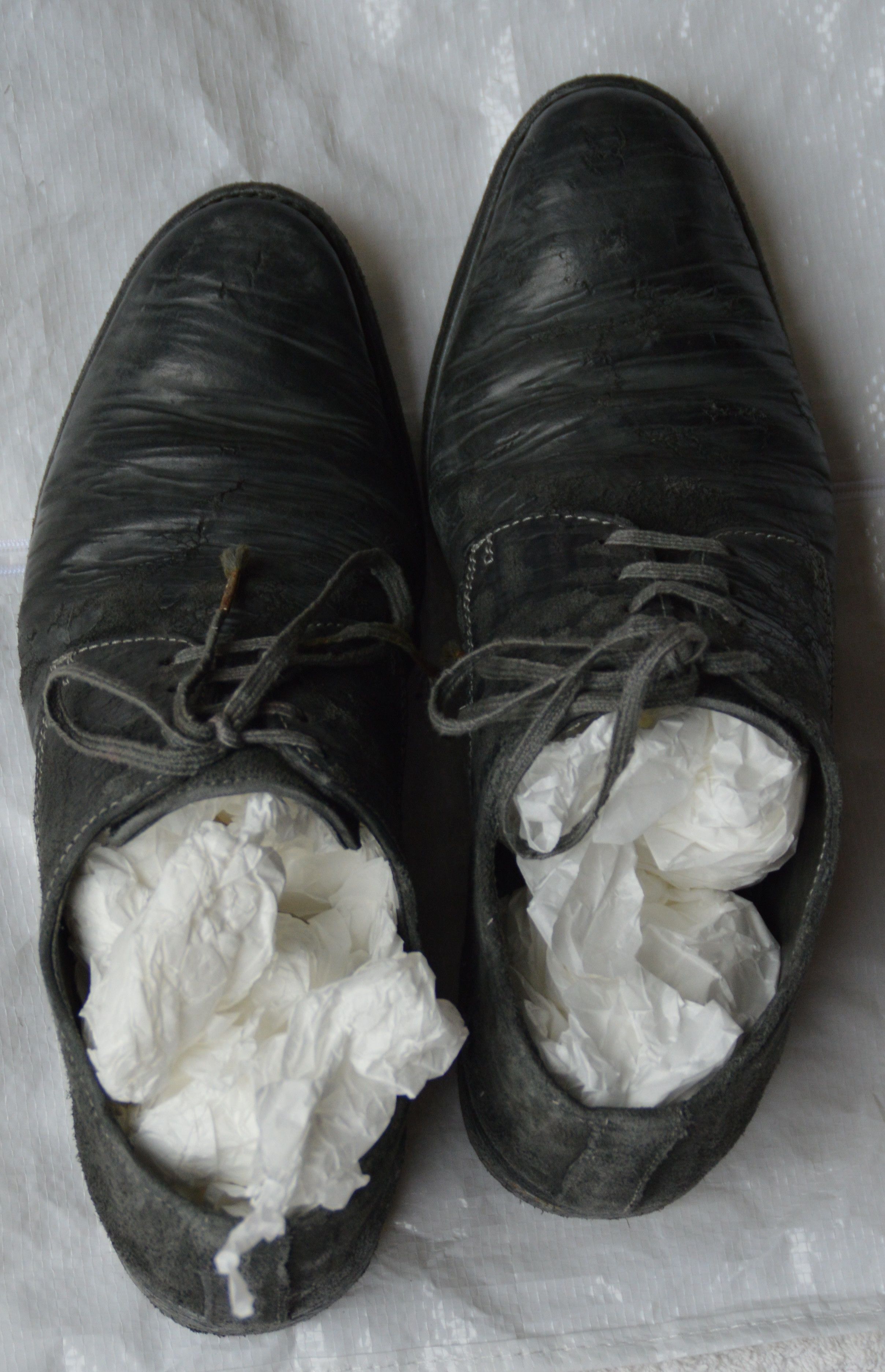 Carol Christian Poell Carol Christian Poell Derby gray leather  