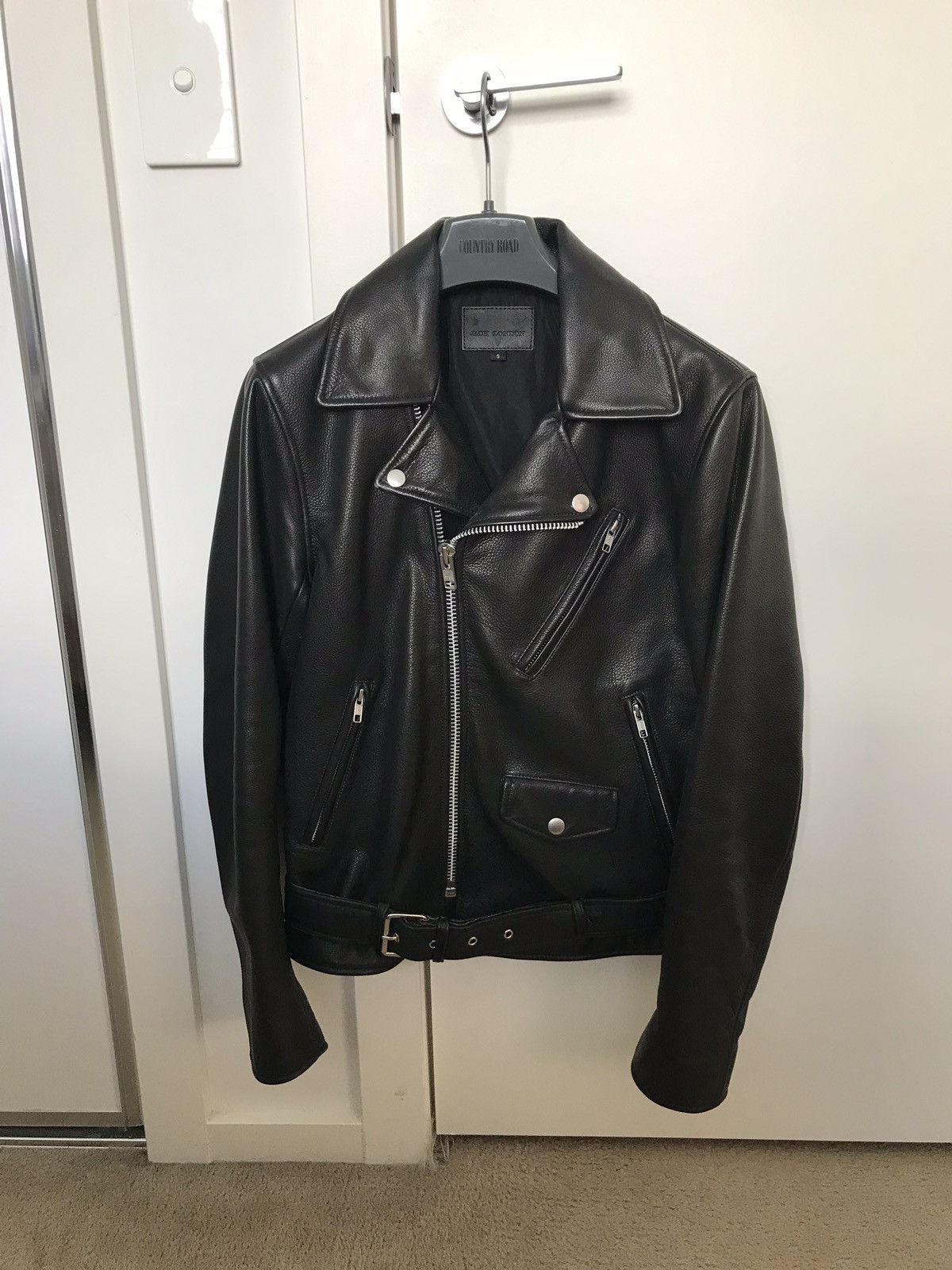 Jack London Jack London Leather Jacket | Grailed