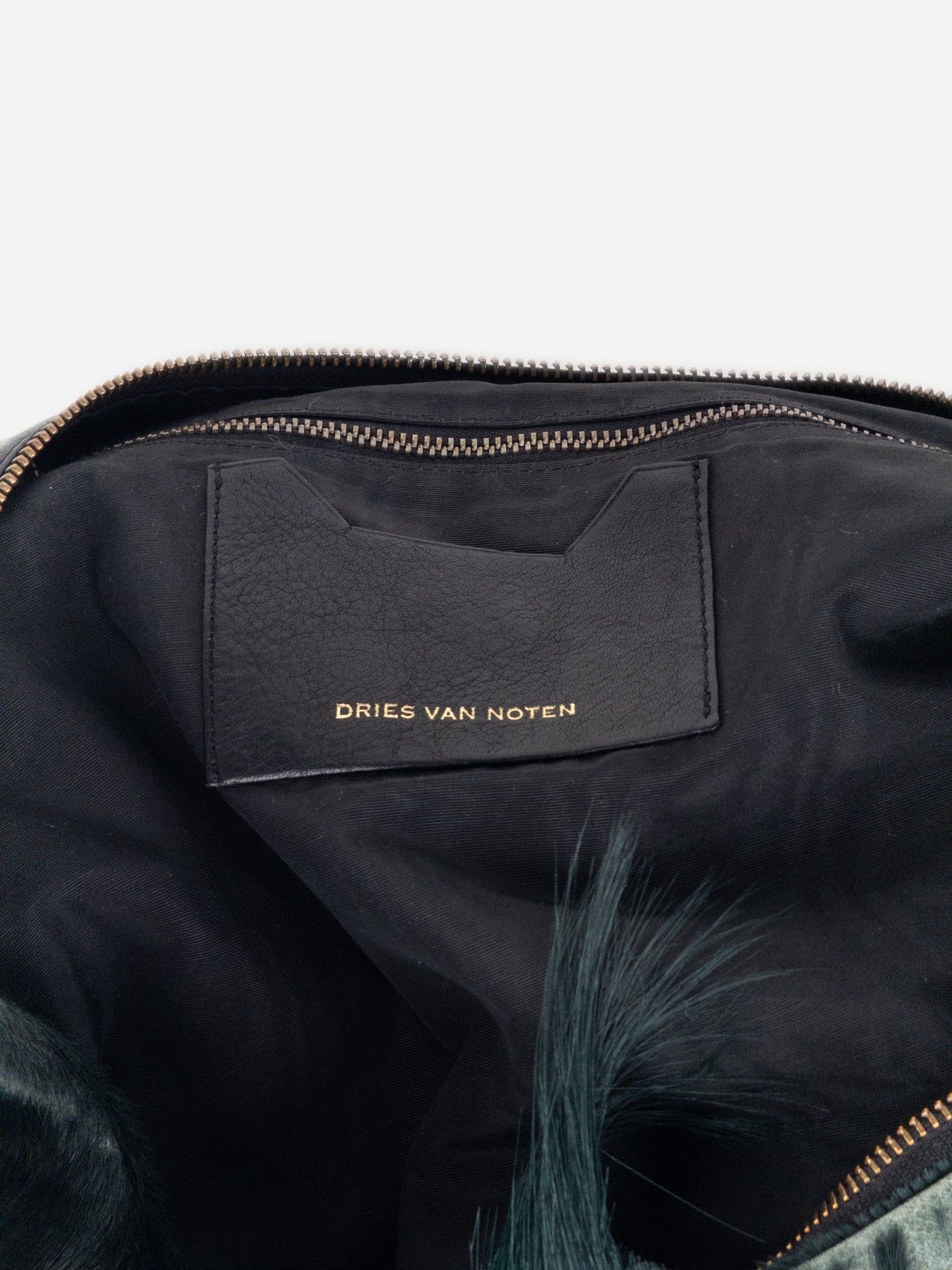Dries Van Noten SS15 Pony Hair Fur Messenger Crossbody Sling Bag Size ONE SIZE - 7 Thumbnail
