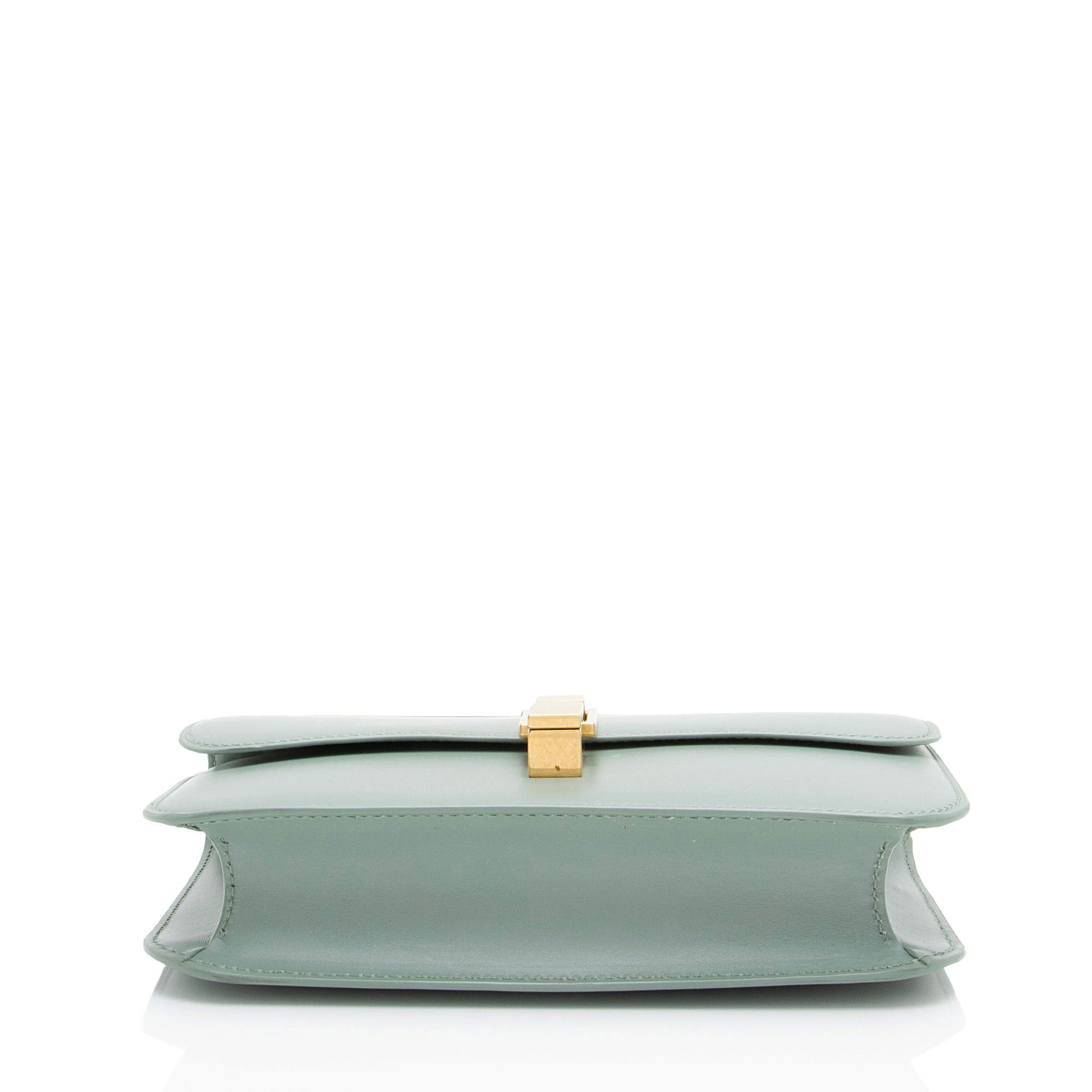 Saint Laurent Paris Saint Laurent Smooth Calfskin Le Carre Shoulder Bag Size ONE SIZE - 4 Thumbnail