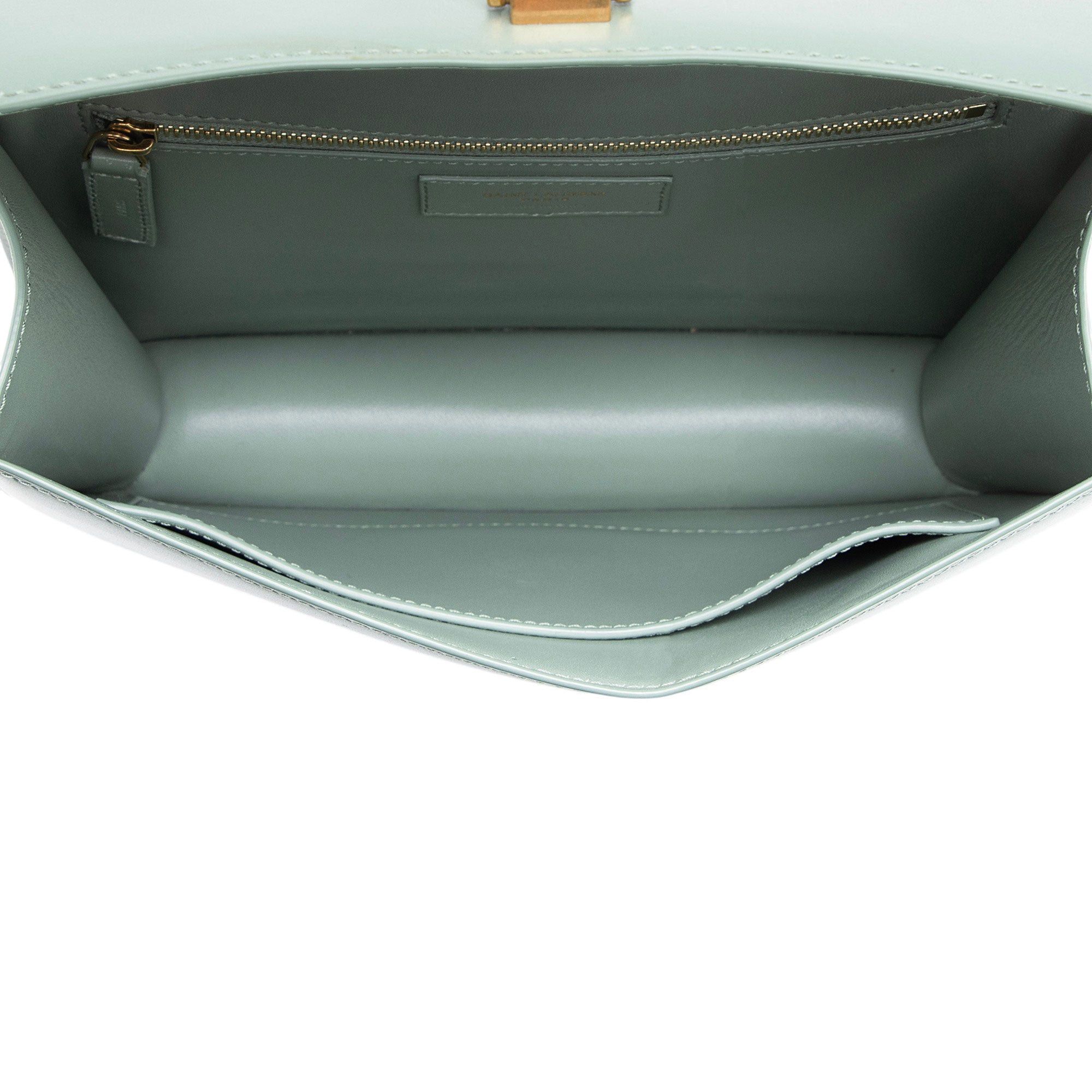 Saint Laurent Paris Saint Laurent Smooth Calfskin Le Carre Shoulder Bag Size ONE SIZE - 7 Thumbnail