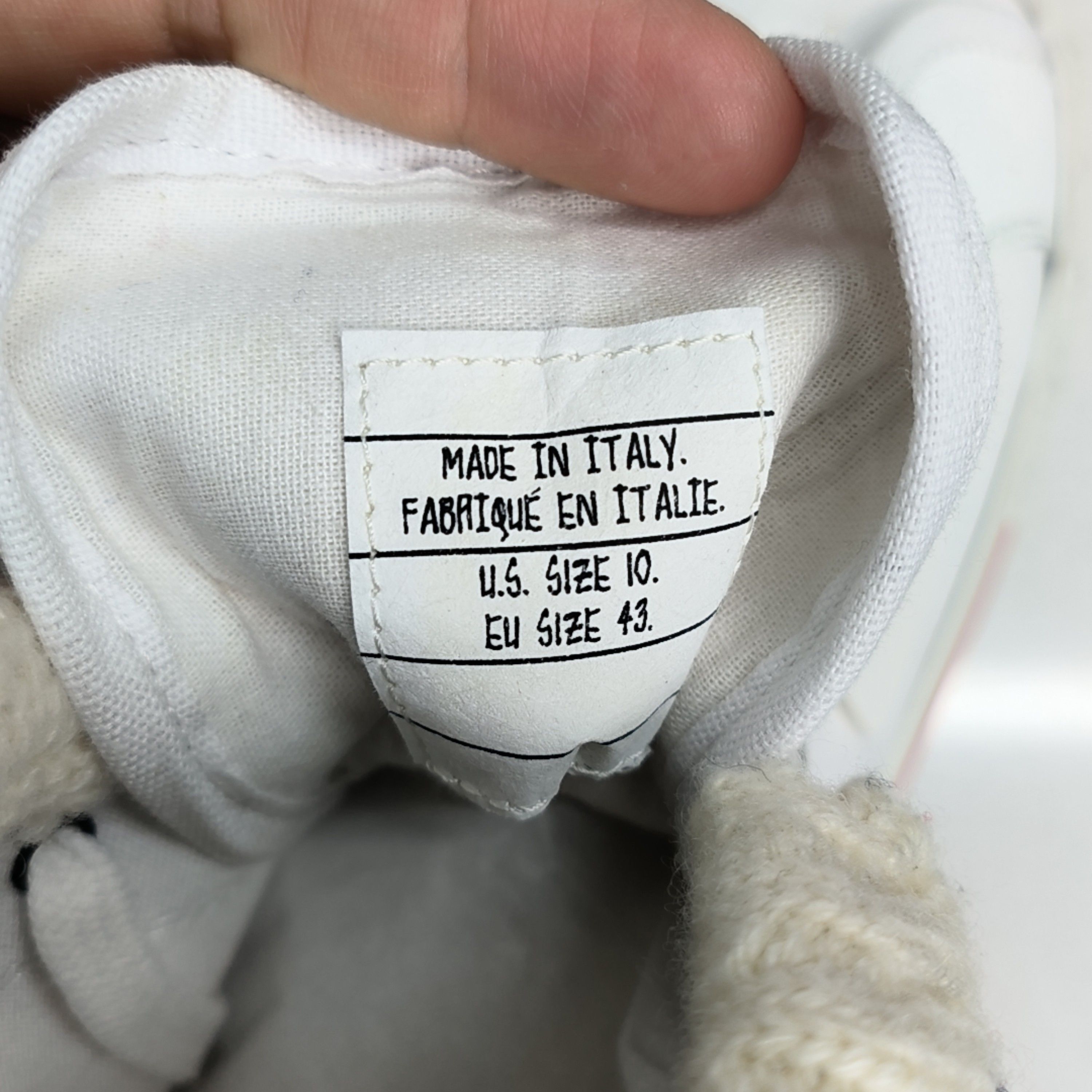 Thom Browne Thom Browne Signature Stripe High Top Sneakers Size 10 Size US 10 / EU 43 - 5 Thumbnail