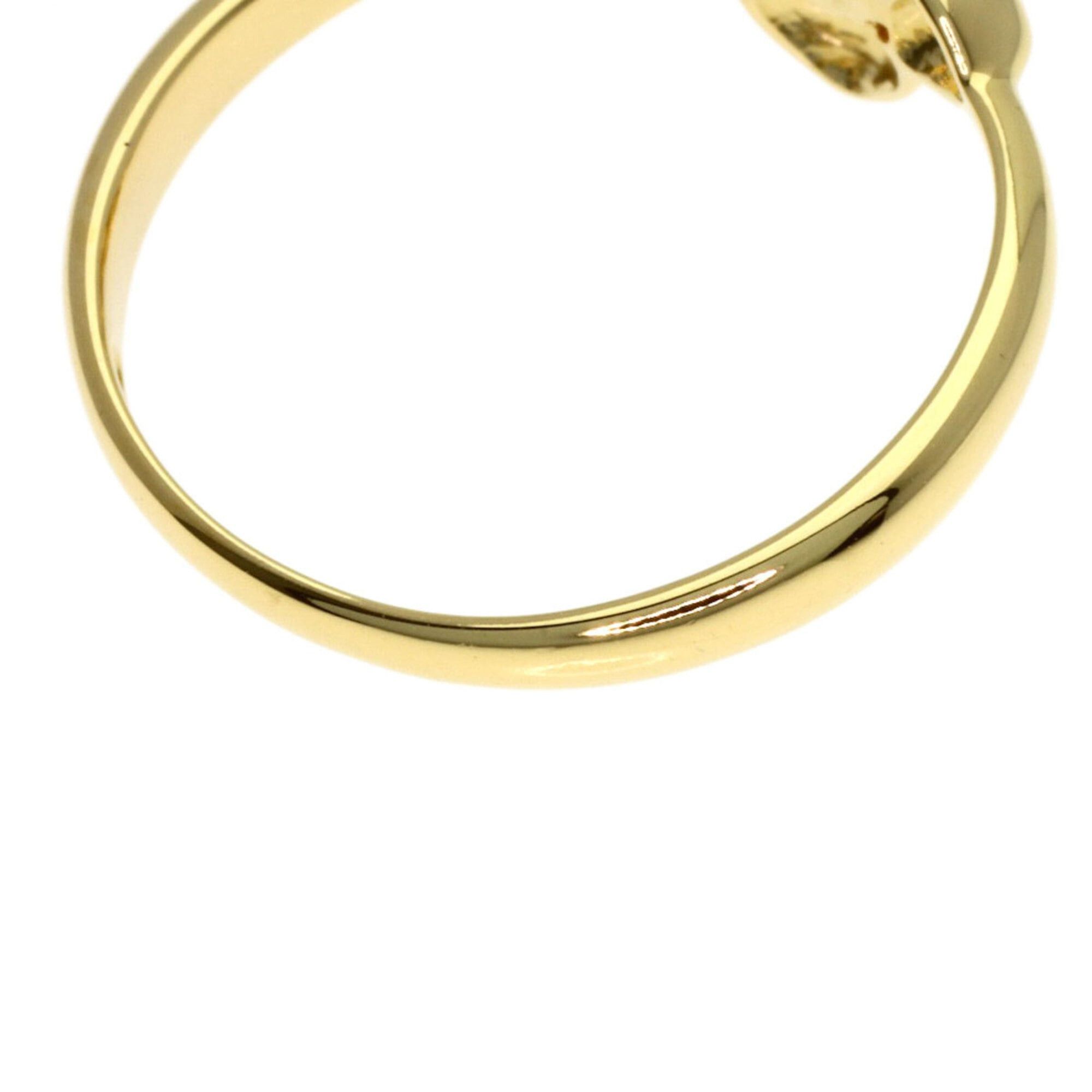 Dior Christian Dior Dior Flower Diamond Ring, 18K Yellow Gold